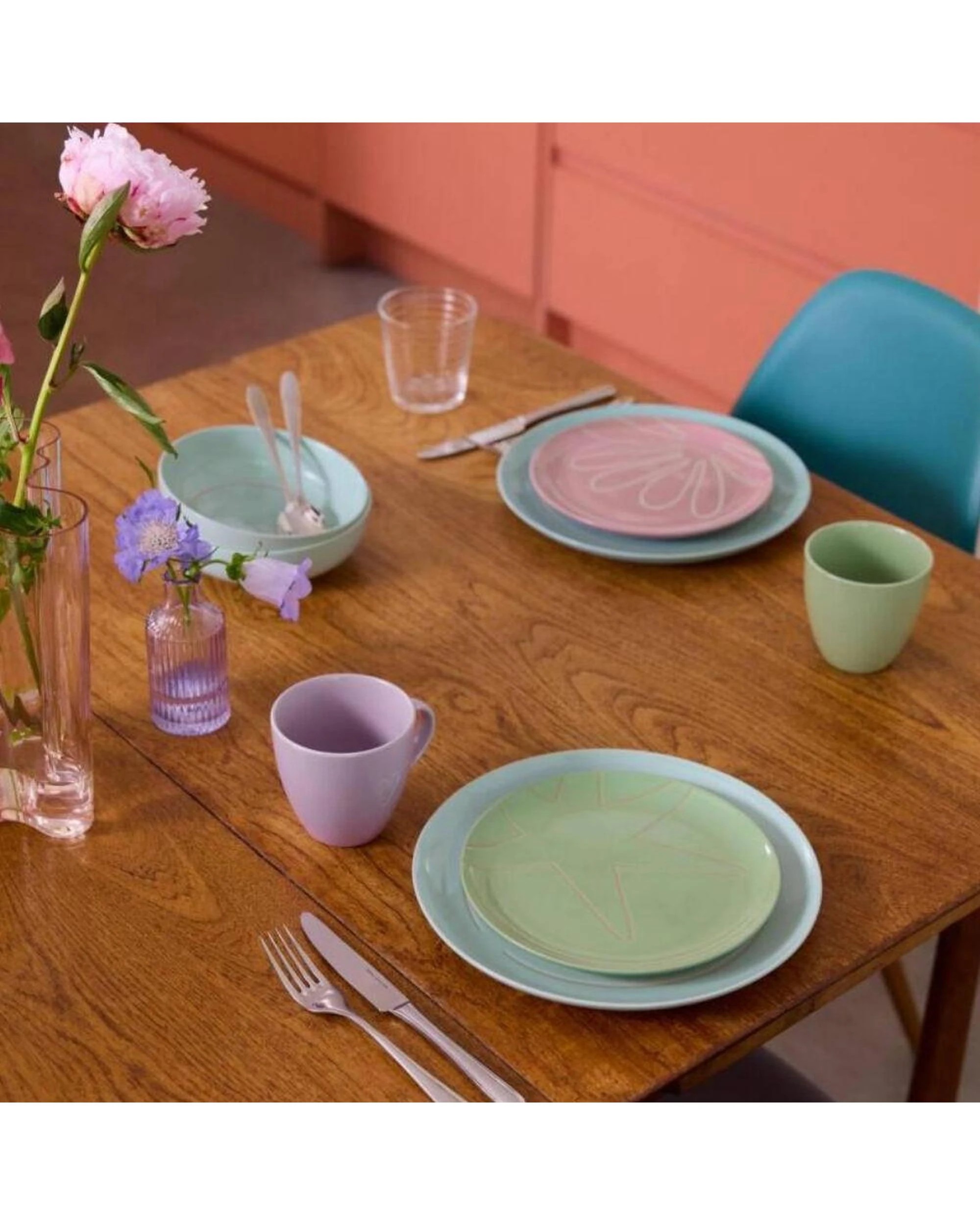 7 Royal Doulton Tilly Ramsay Plate 27cm Set of 4 - Blue, 7 of 7