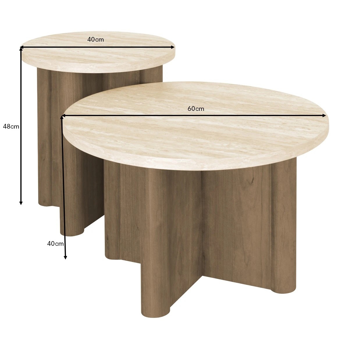 8 Set of 2 Jude Coffee Tables, 8 of 8
