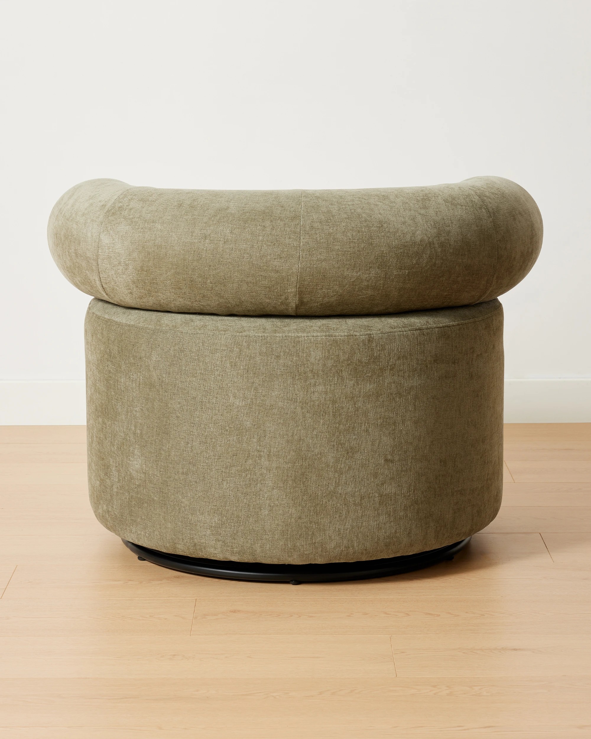 5 Halo Swivel Round Chair - Green, 5 of 9