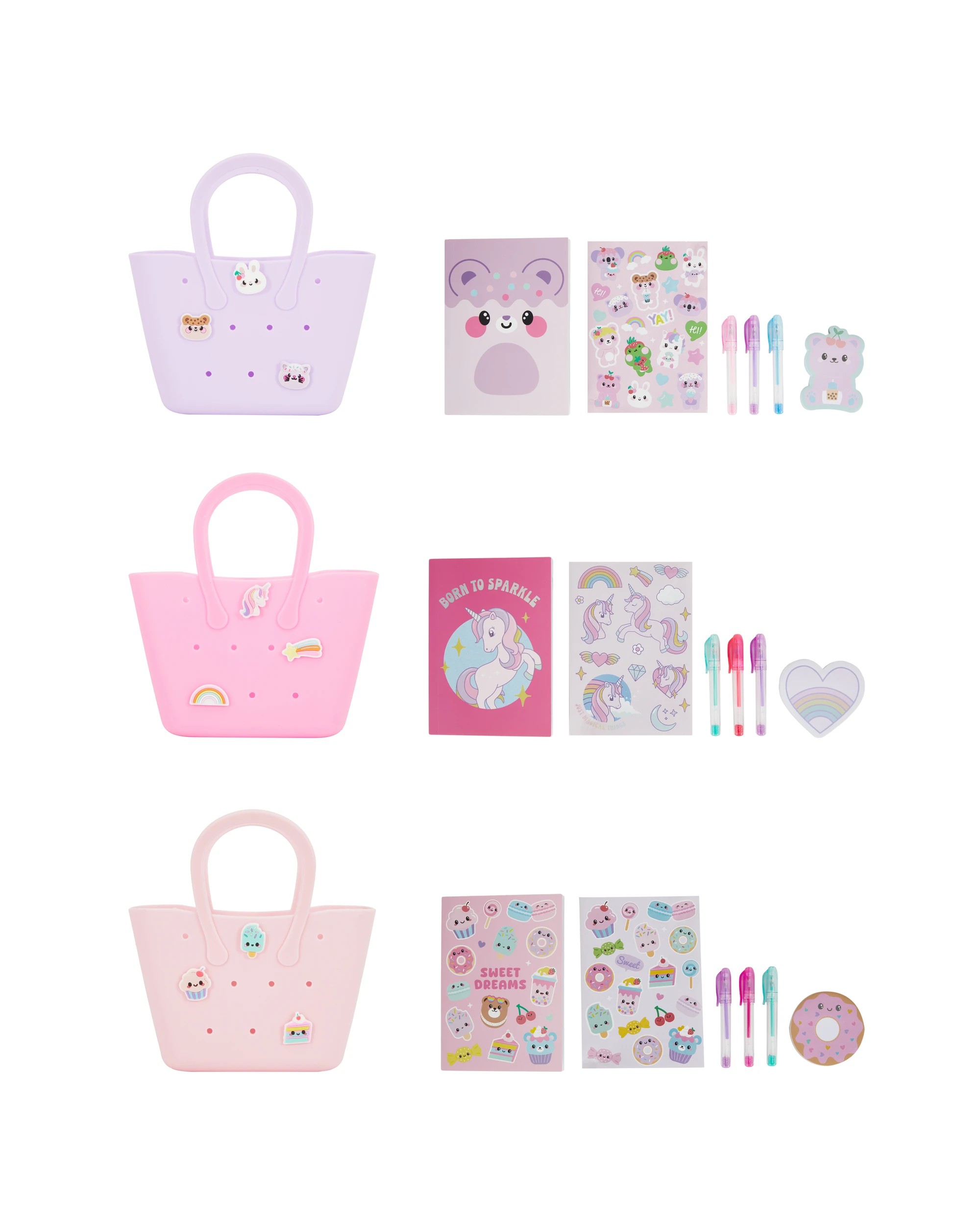 2 10 Piece Handbag Stationery Set - Assorted, 2 of 7