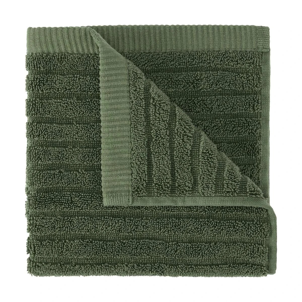 1 Cotton Hand Towel - Green, 1 of 5