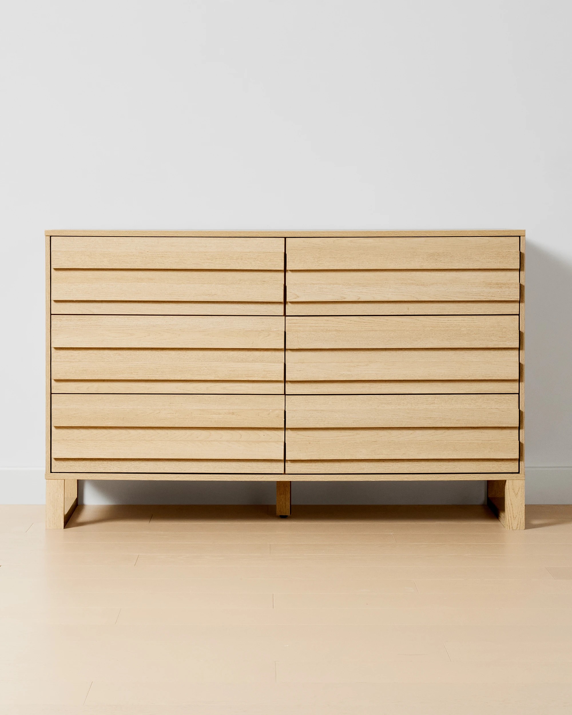 1 Sadie 6 Drawer Chest - Light Oak, 1 of 6