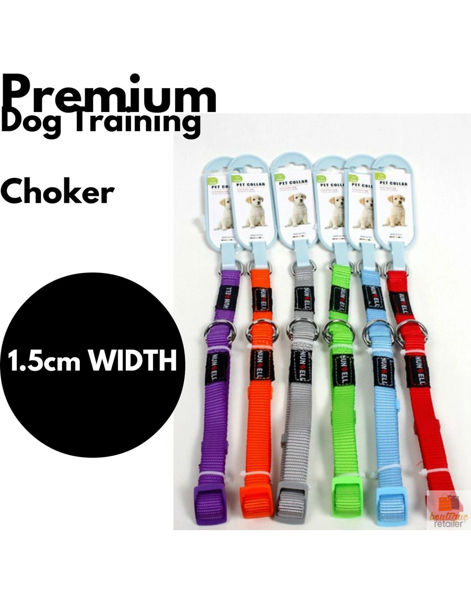 2 BR Pets Martingale Dog Training Collar with Adjustable Lead, 2 of 3