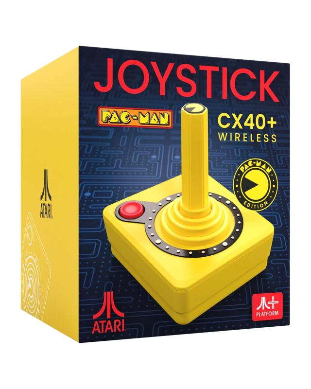 Atari Pac-Man CX-40+ Wireless Joystick - Ye