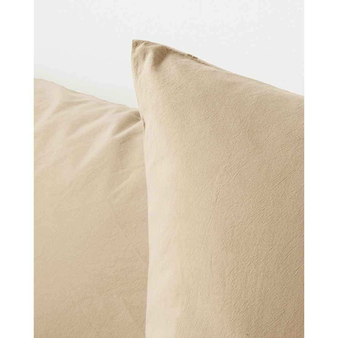 3 Arlo Stonewash Stripe 2 Pack Pillowcases
 - Queen Bed
 - Natural, 3 of 4