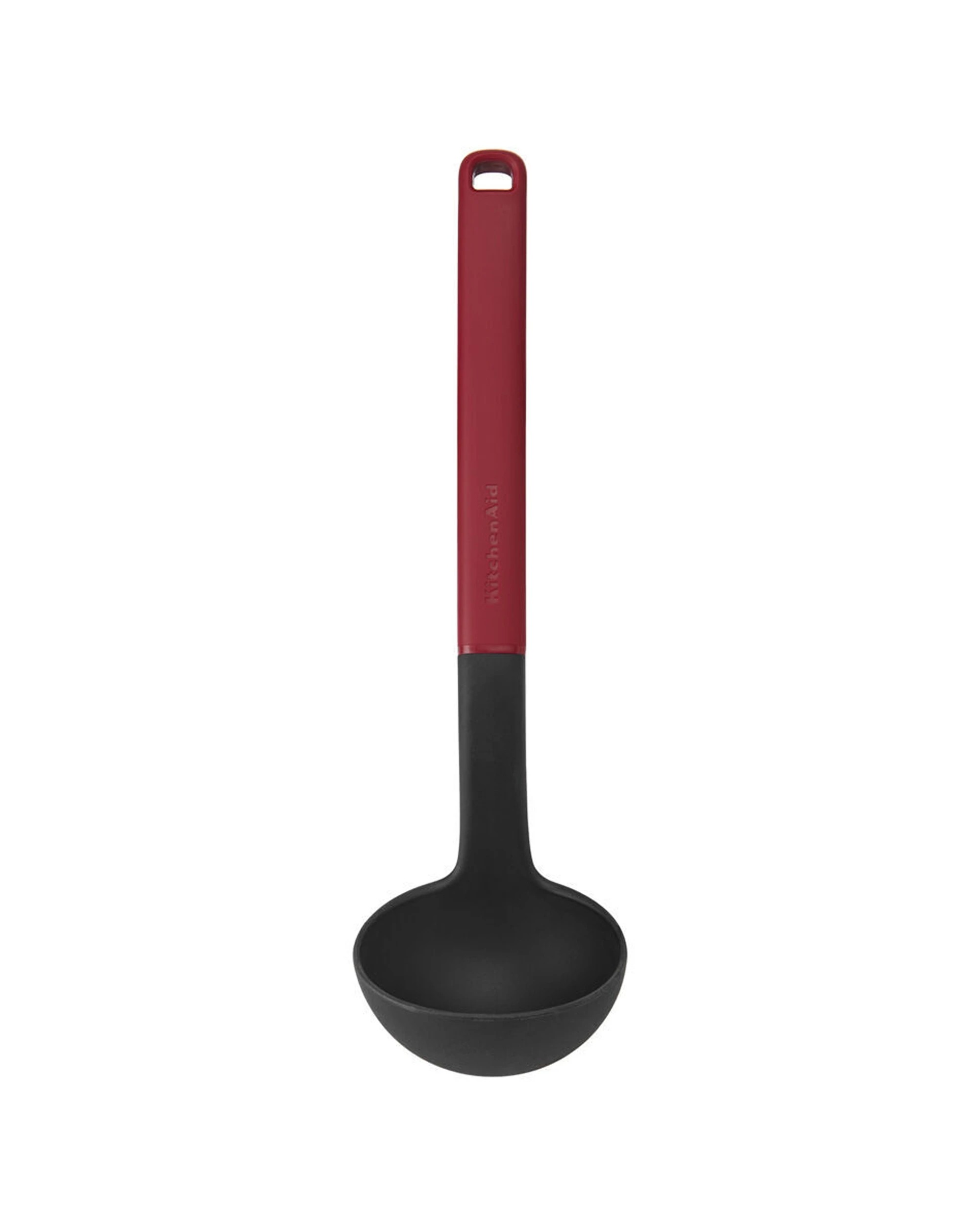 3 KitchenAid Classic Nylon Serving Ladle 2PK Heat Resistant Ergonomic Handle - Red, 3 of 6