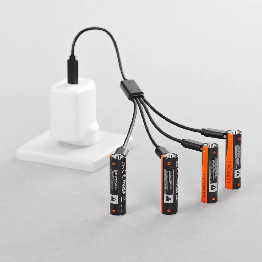2 Cygnett Rechargable AA Battery 4 Pack, 2 of 3