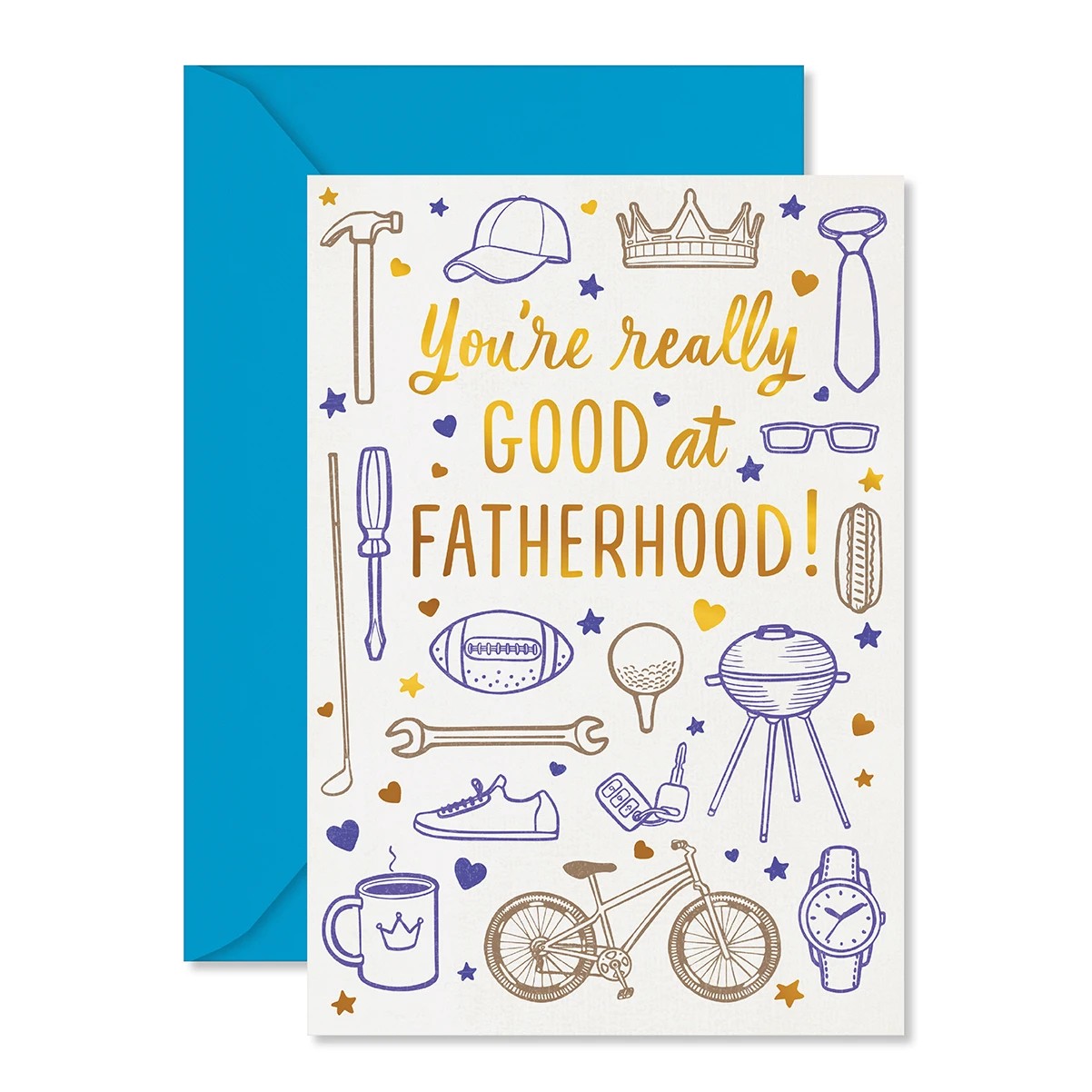 1 Hallmark Father's Day Card - You're Really Good at Fatherhood!, 1 of 3