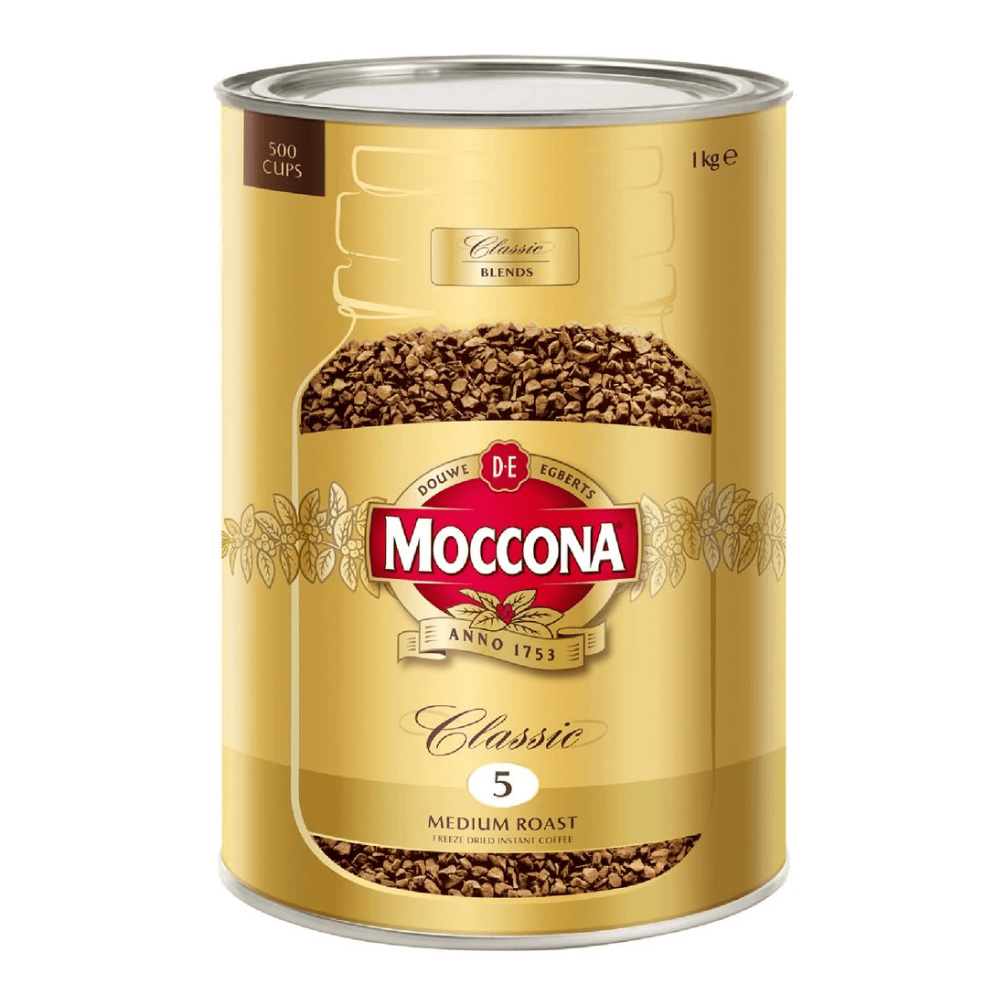 1 Moccona Classic Medium Roast Tin 1kg, 1 of 1
