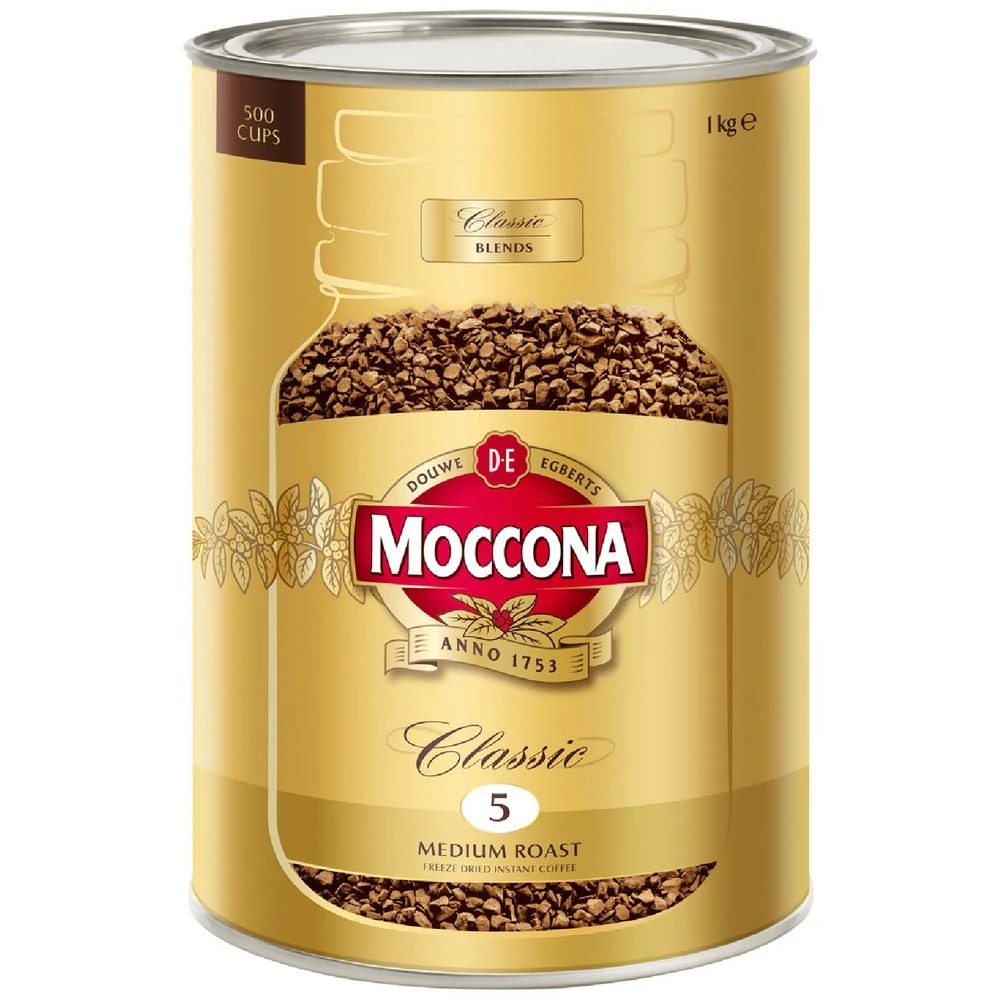 1 Moccona Classic Medium Roast Tin 1kg, 1 of 1