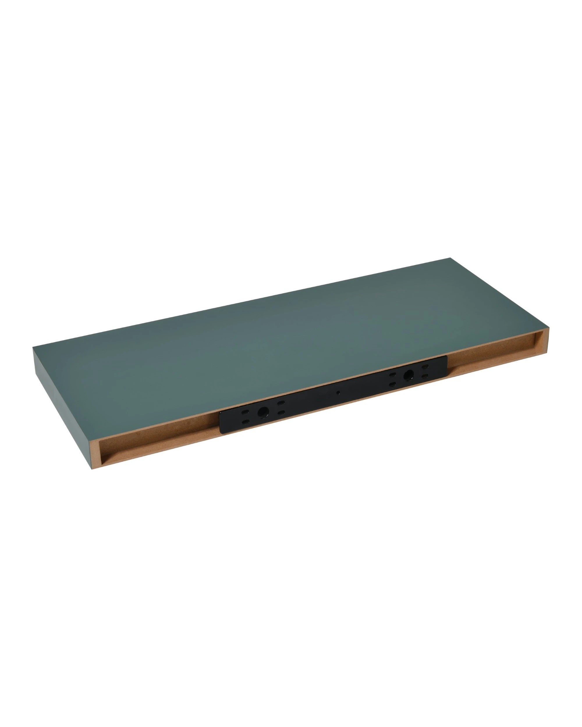 4 Takara Seiso Floating Wall Shelves Display Rack (Set of 3) Medium 60cm - Green, 4 of 9