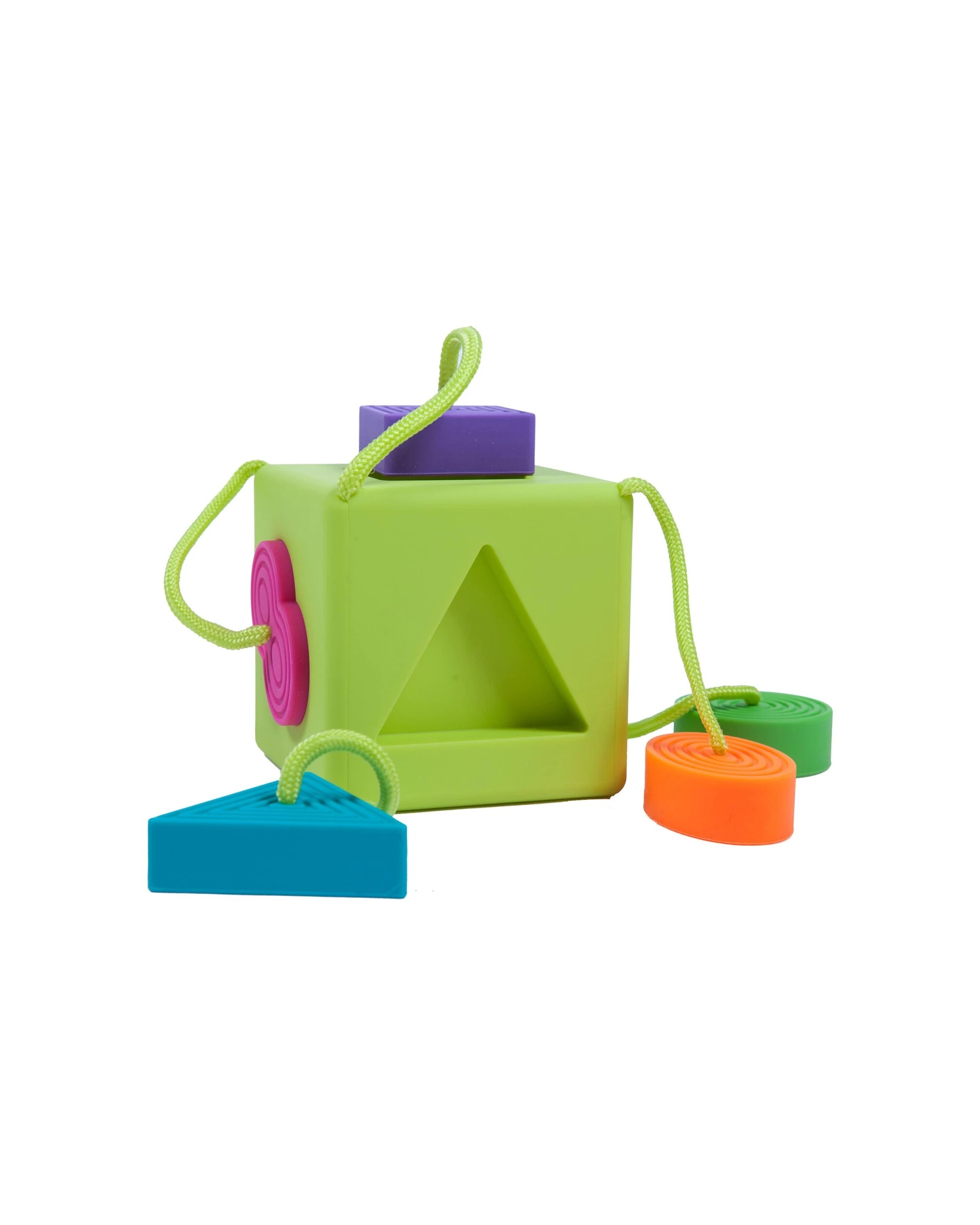 6 Fat Brain Toy Co OombeeCube Shape Sorting Cube - Multi, 6 of 8