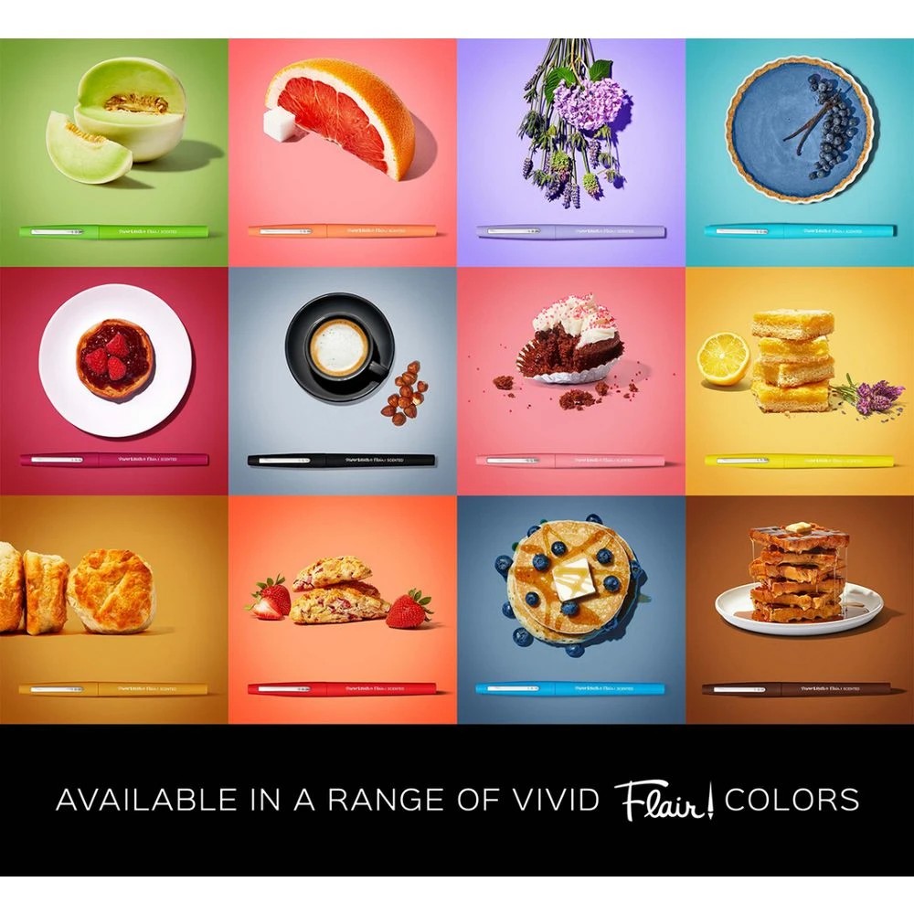 6 Papermate Flair Scented Fineliners Sunday Brunch 12 Pack, 6 of 7