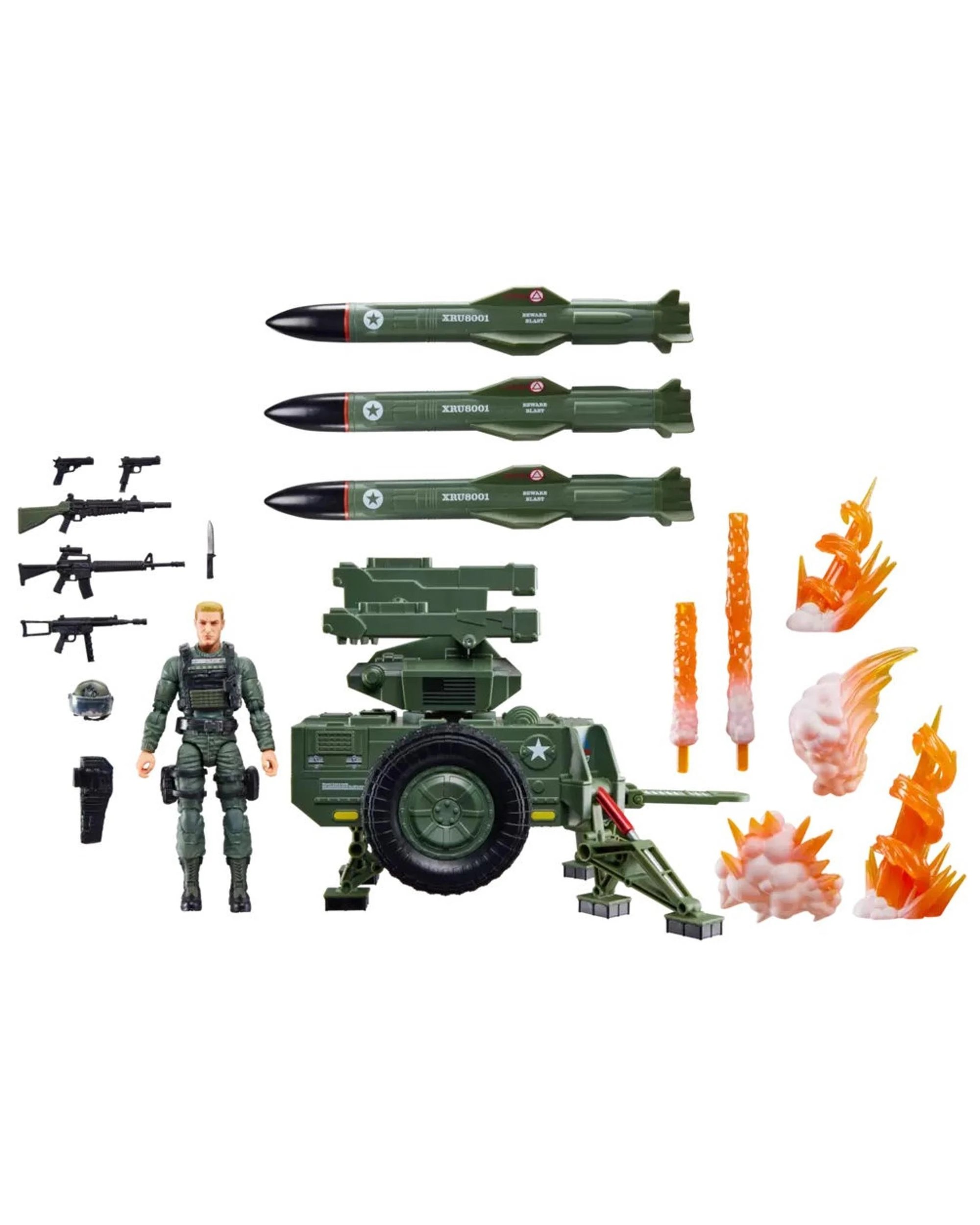 4 G.I. Joe Classified Series: #182 Clayton "Hawk" Abernathy with M.M.S. - Mobile Missile System -  Action Figure, 4 of 10