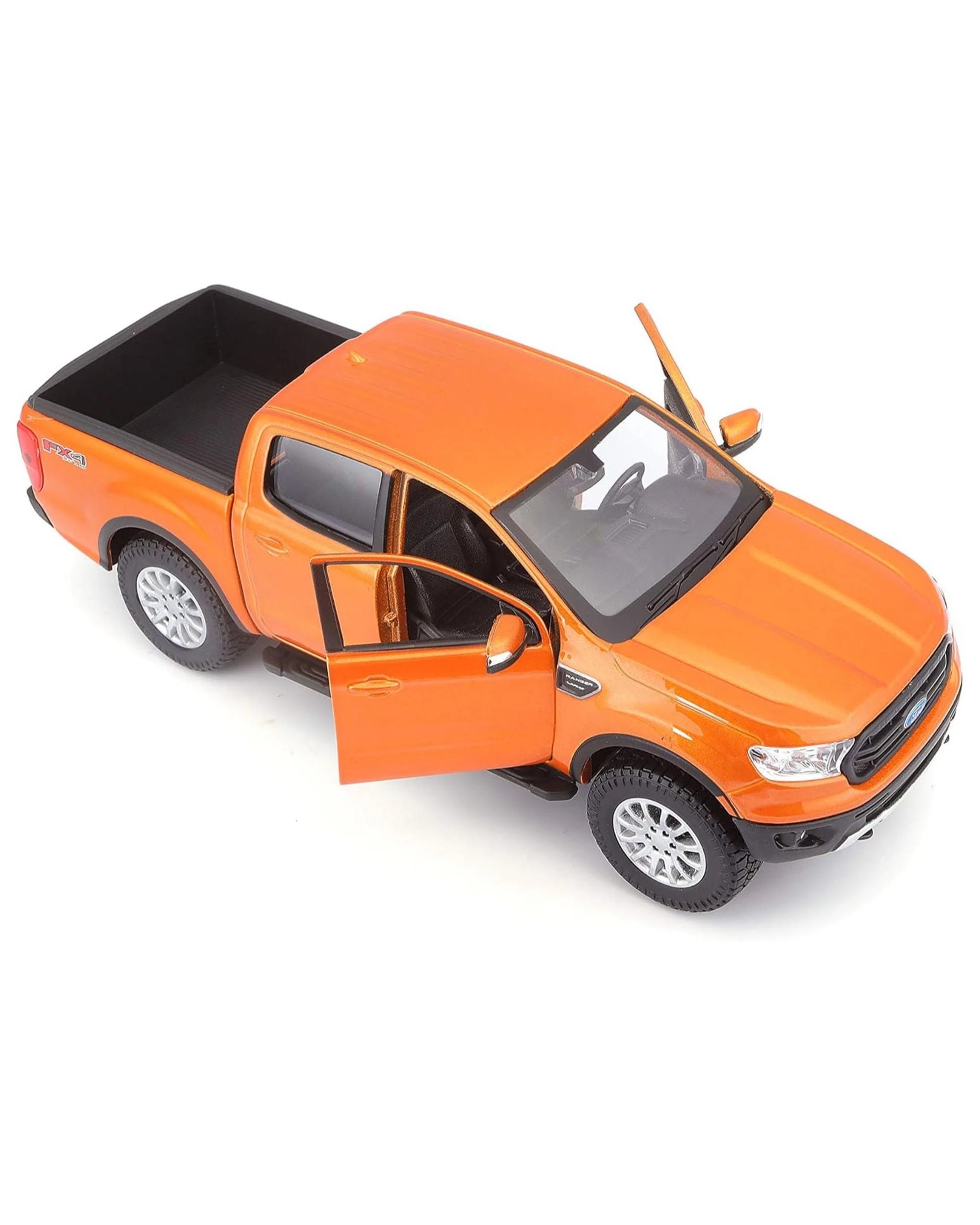 7 Maisto Special Edition 2019 Ford Ranger 4-Door Cab 1:27 Scale Model Car Assorted - Blue, 7 of 10