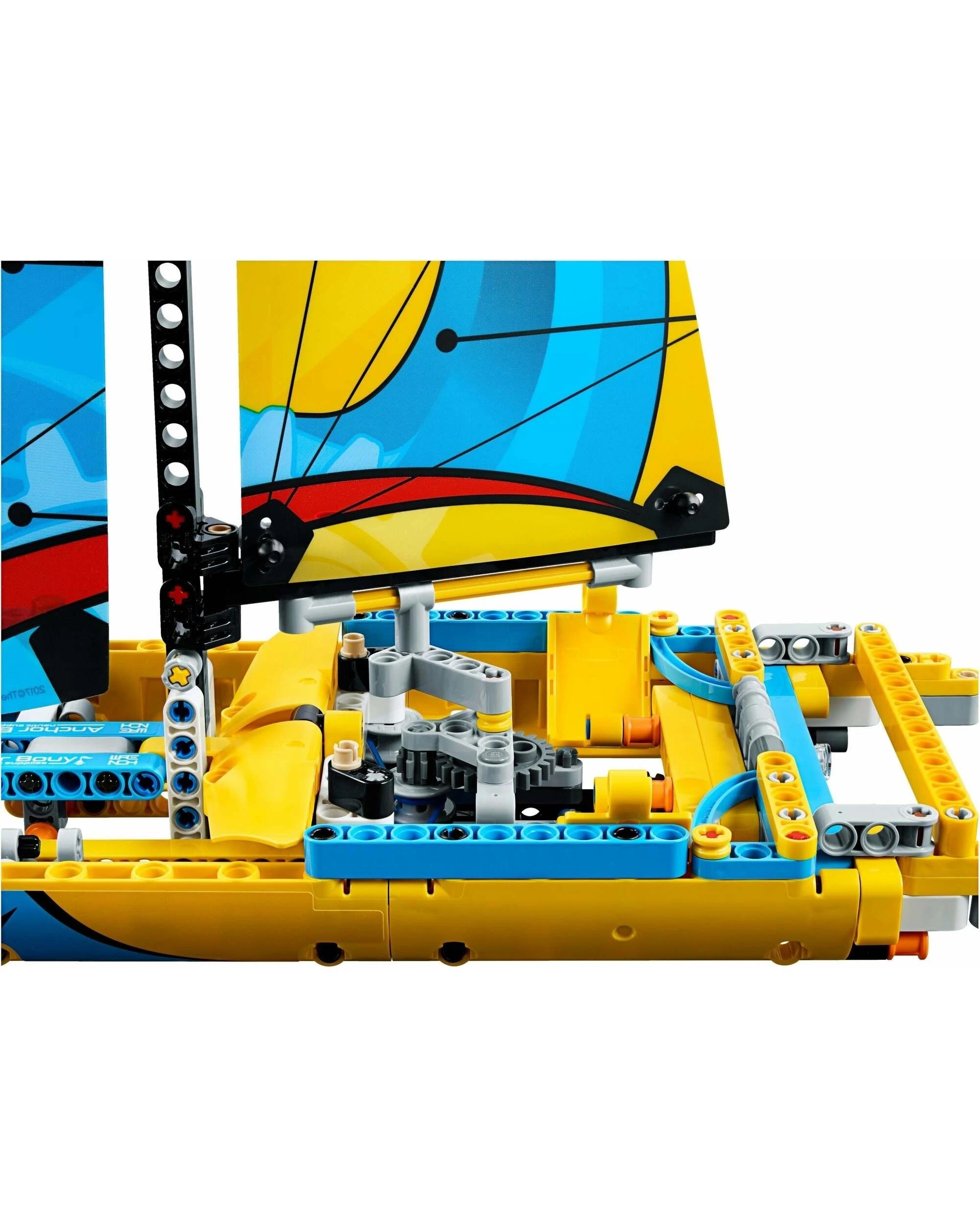 3 LEGO 42074 Racing Yacht & Catamaran 2-in-1 Sailboat Building Kit, 3 of 3