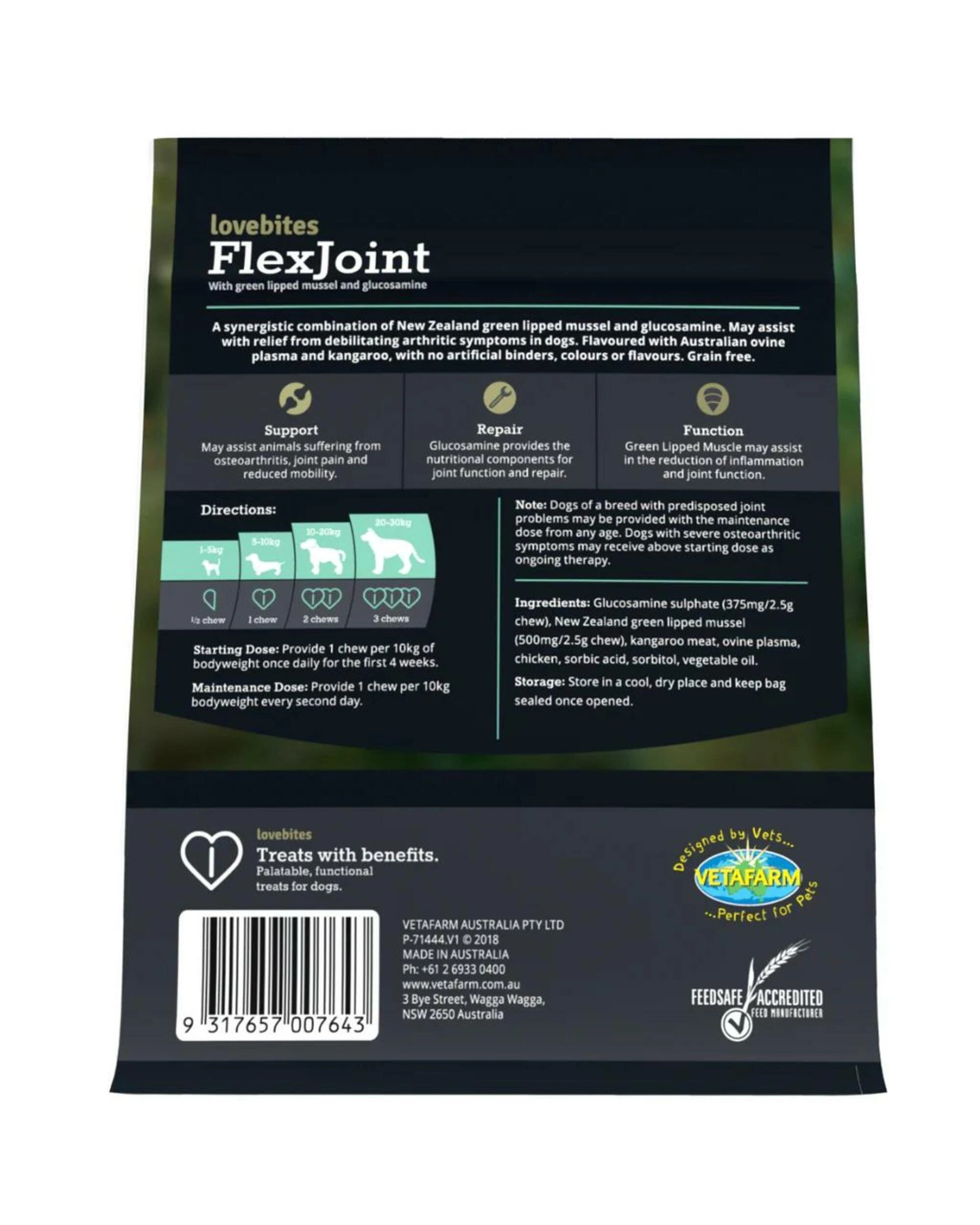 2 Vetafarm Lovebites Flexjoint Chews 30 Pack, 2 of 2
