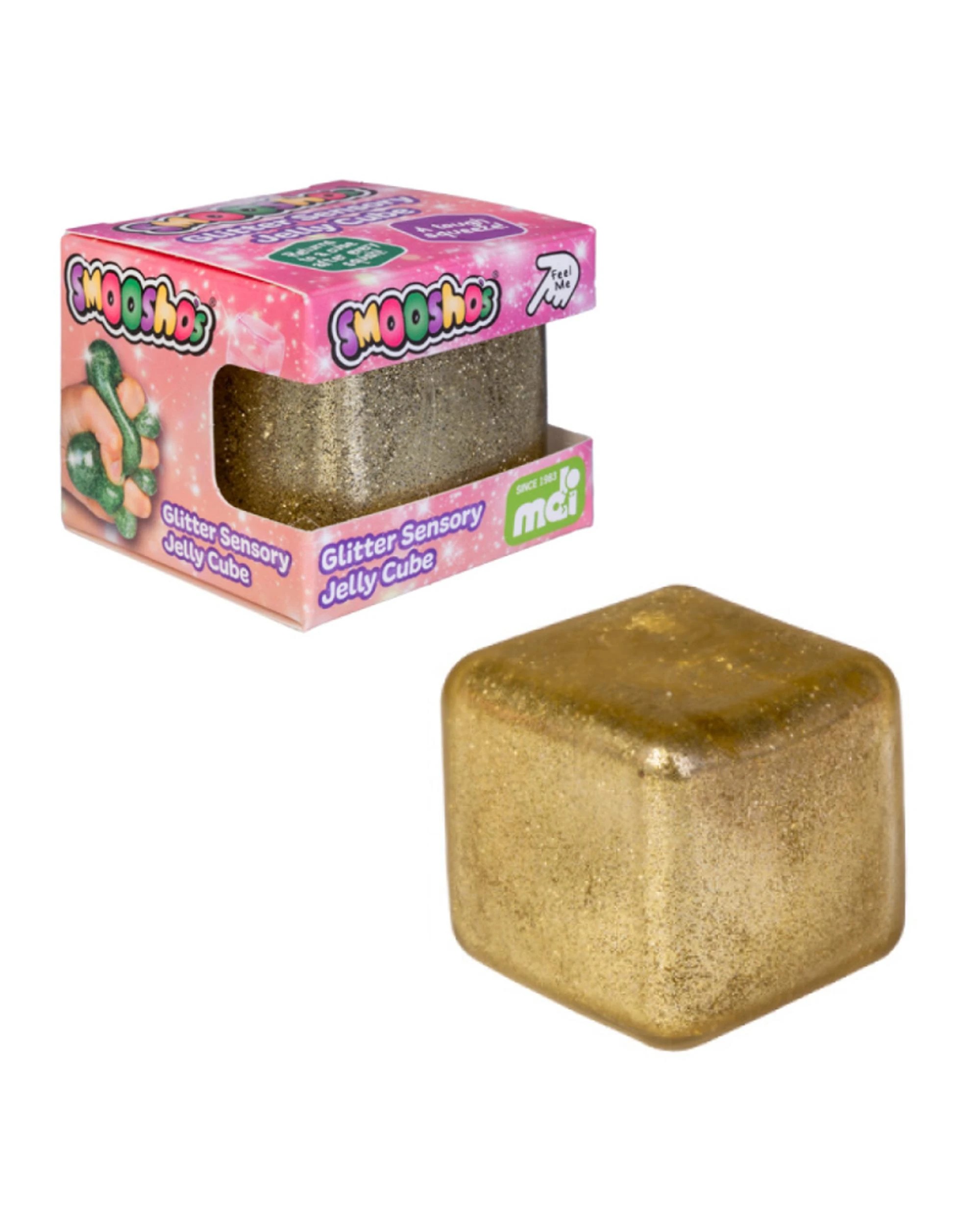 1 Smoosho's Sensory Jelly Cube Glitter Assortment, 1 of 3