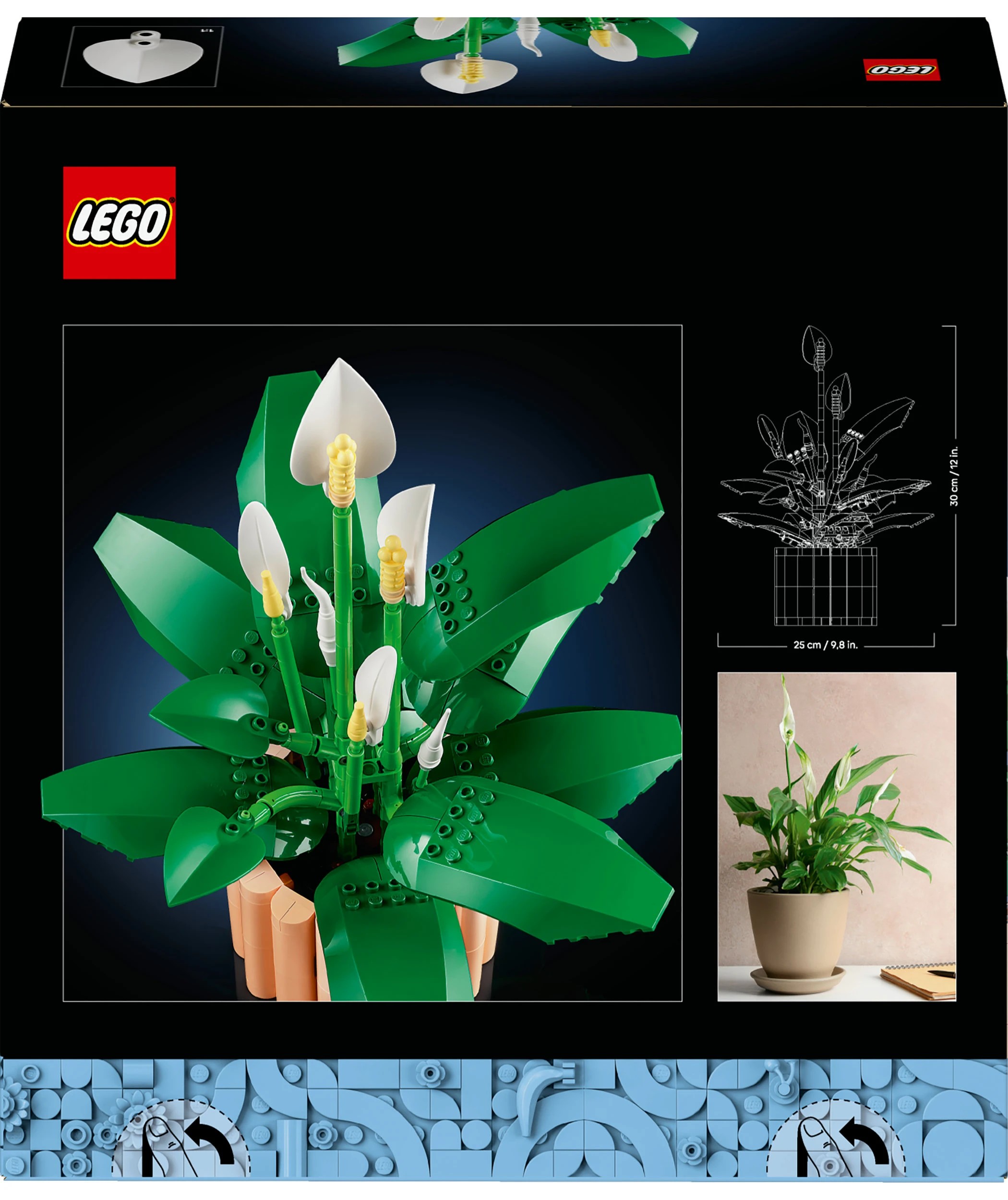 10 LEGO Botanicals Peace Lily 11504, 10 of 10