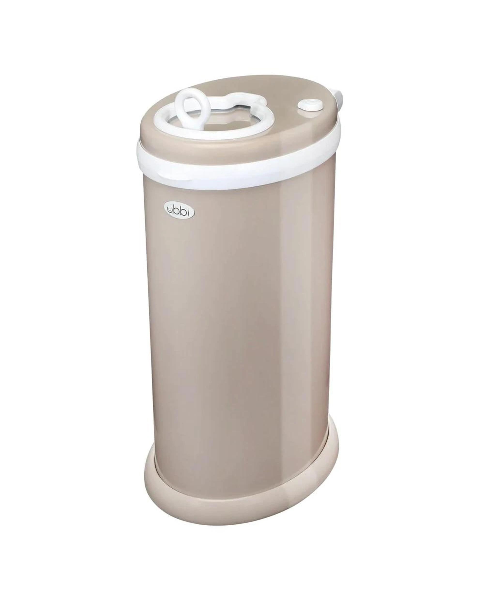 1 Ubbi Nappy Bin Diaper Pail  Taupe, 1 of 2