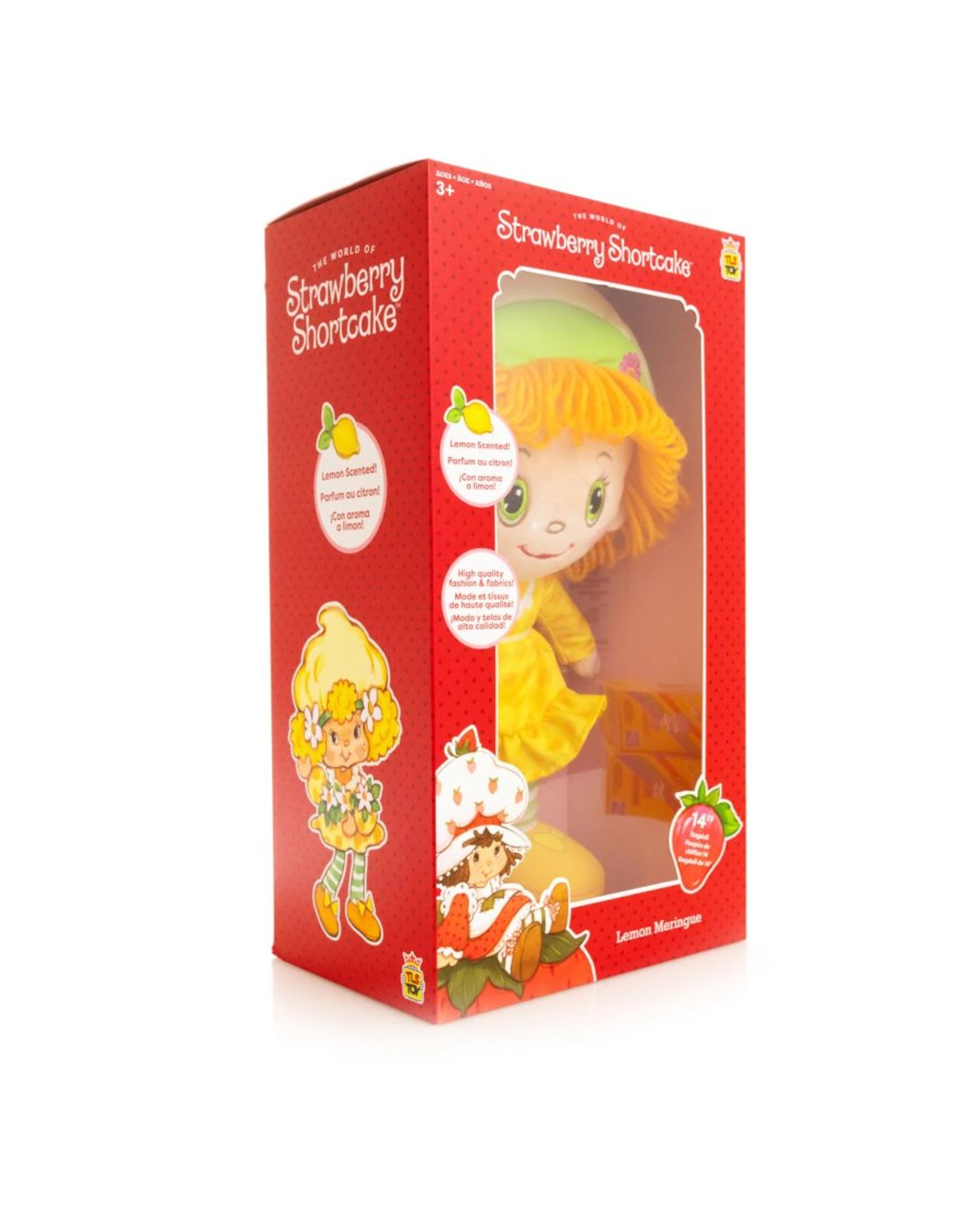 6 Strawberry Shortcake Lemon Meringue 14 inch Ragdoll Plush, 6 of 9