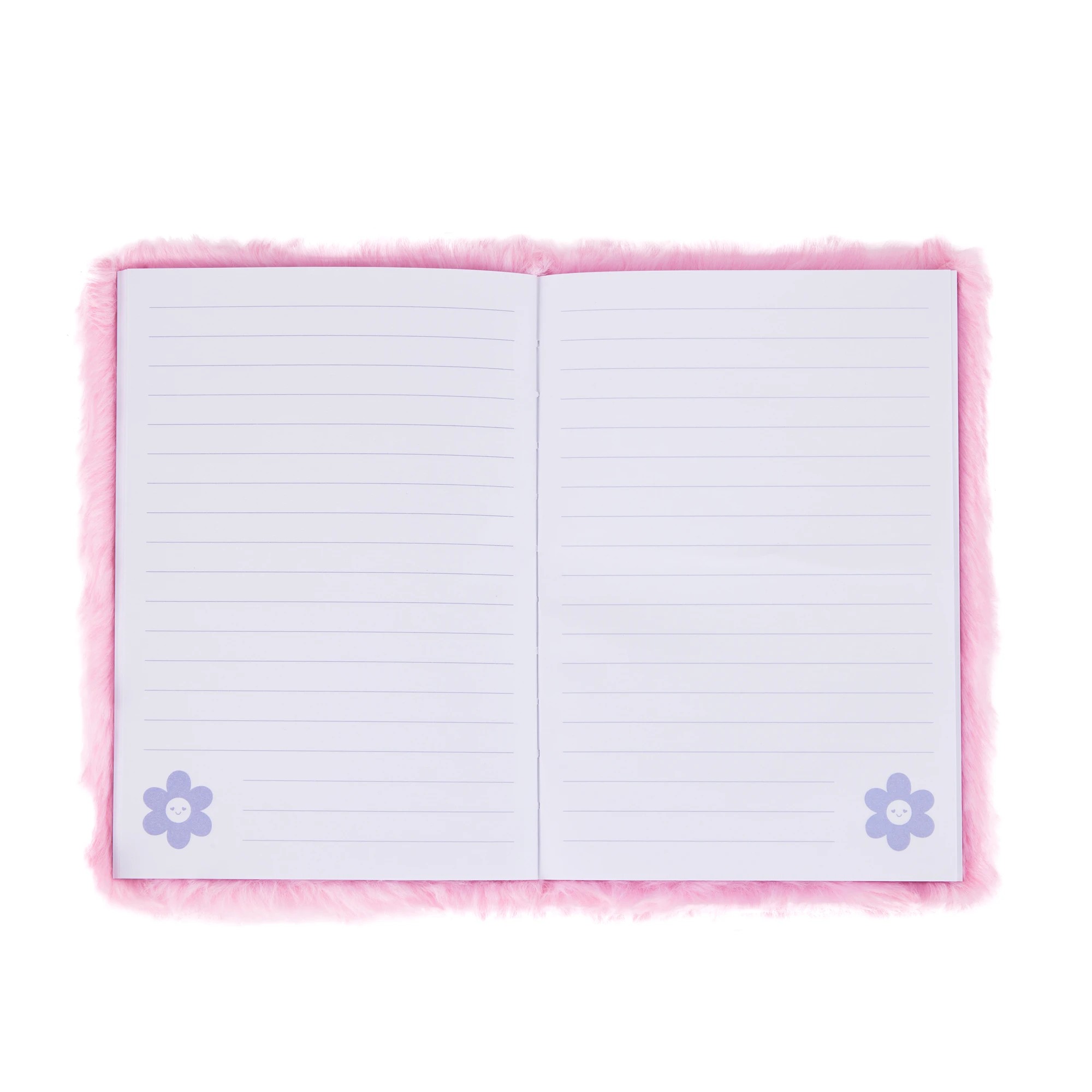 2 Fluffy Journal - Flower, 2 of 6