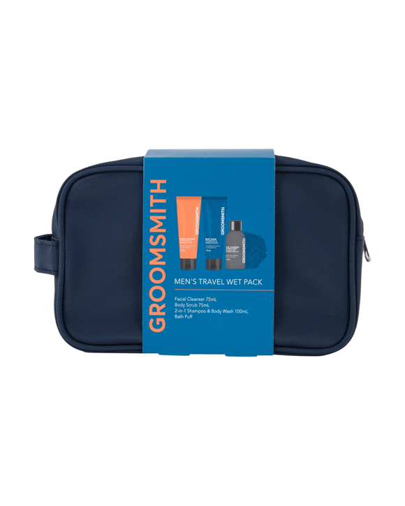 Groomsmith Men's Travel Wet Pack