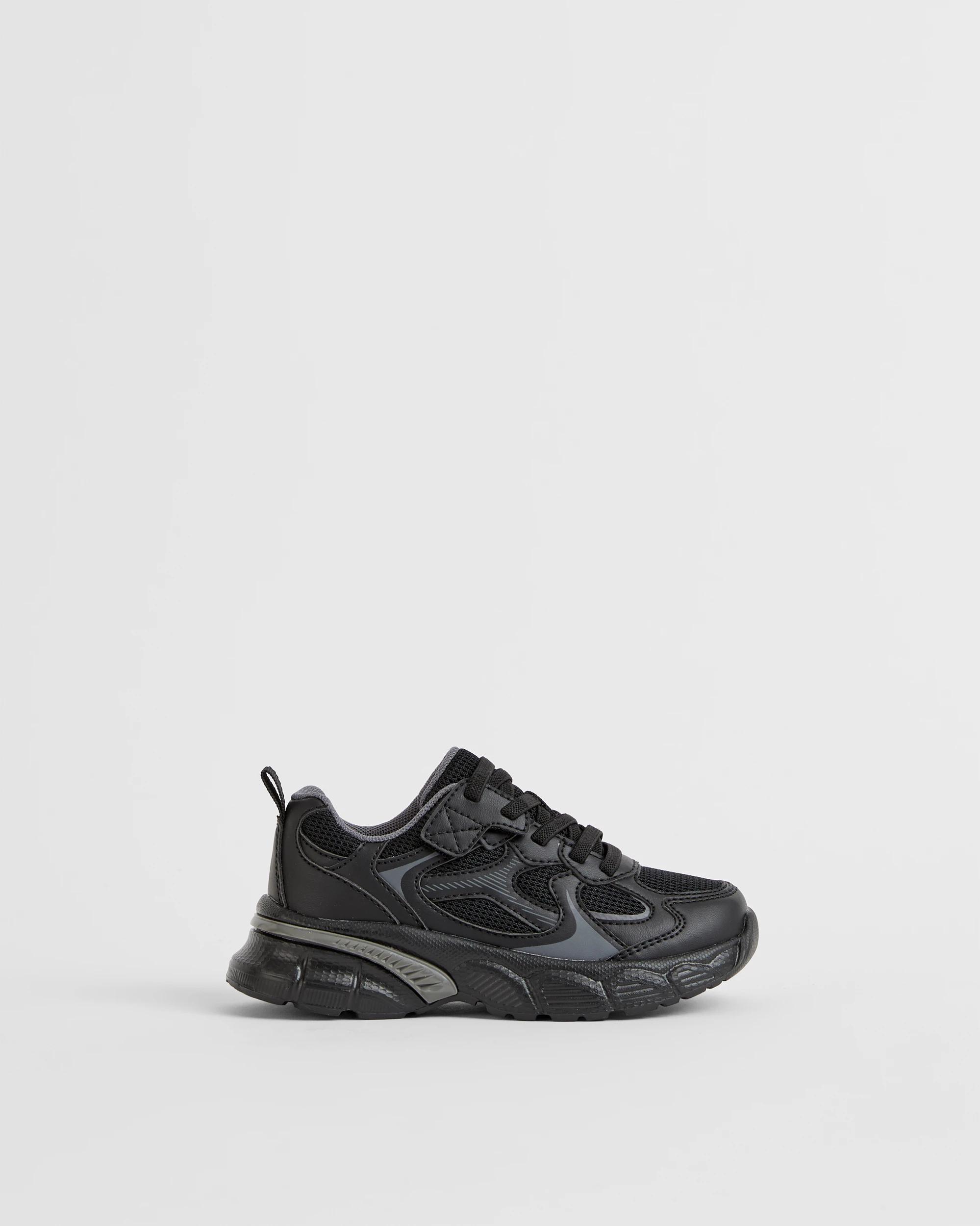 1 Target Kids Mesh Trend Sneakers BLACK, 1 of 3