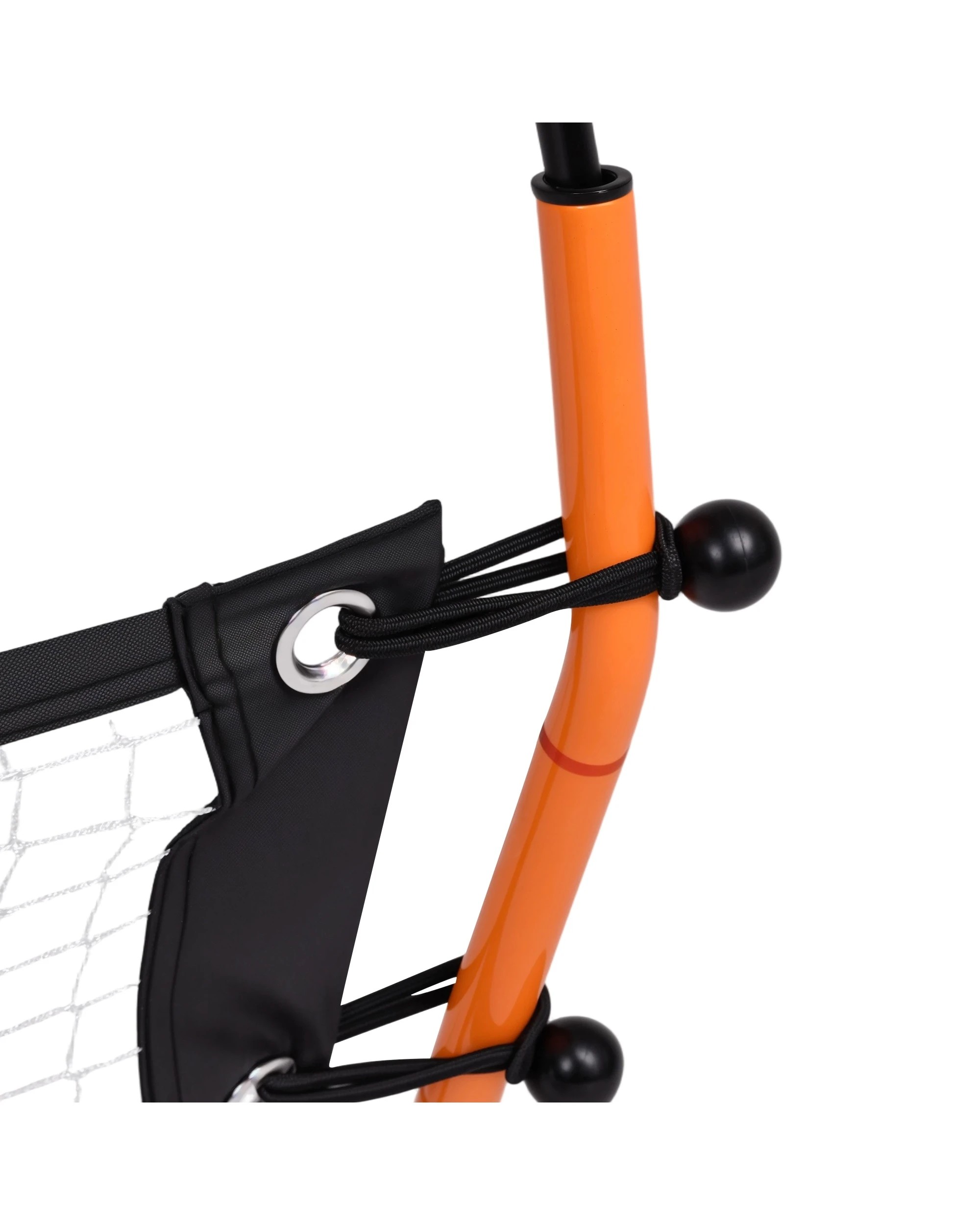 3 Advwin 1.83m x 1.4m Soccer Rebounder Net with Carry Bag - Orange, 3 of 5