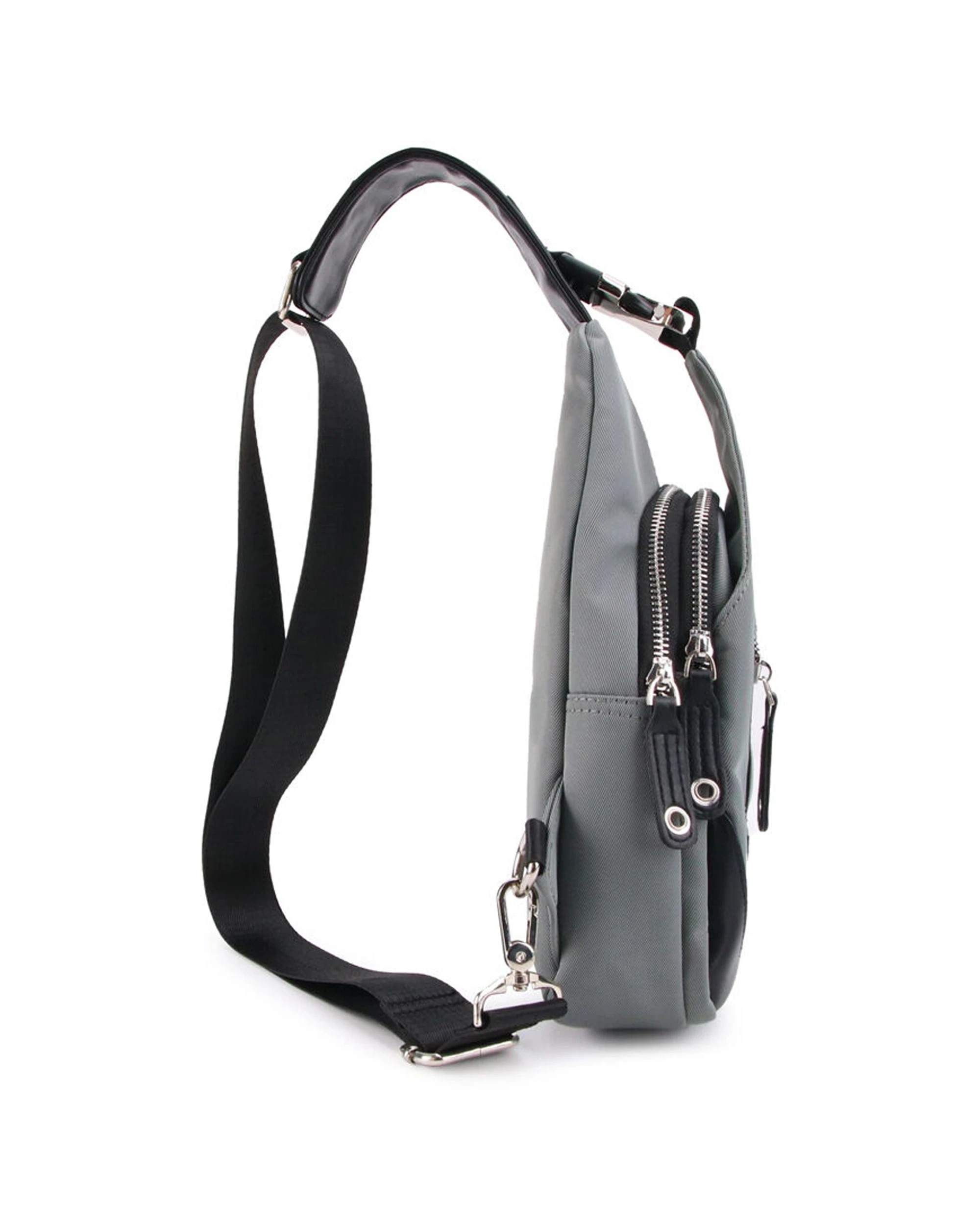 5 Mens Republic Nylon Single Strap Backpack Crossbody Bag Durable Design - Multi, 5 of 7