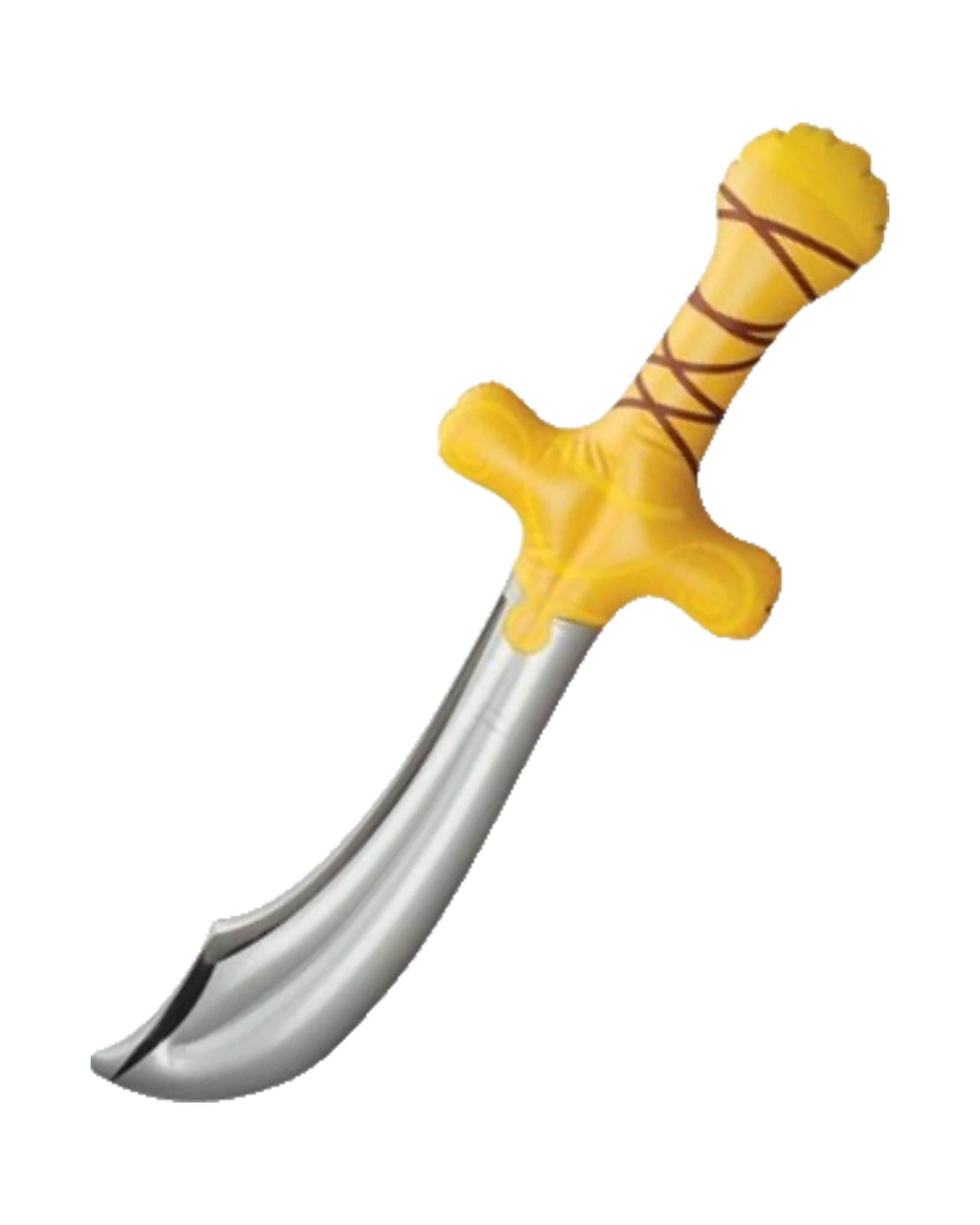 1 Fun Express Inflatable Pirate Sword 55cm - Yellow, 1 of 1