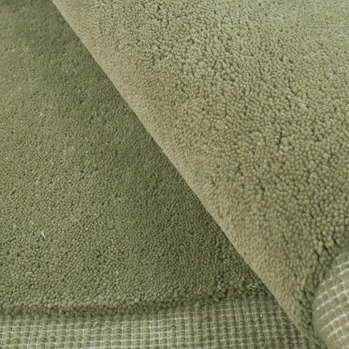 7 Common Ground Rugs Calista 225x155cm - Medium Shaped Hand Tufted Wool Rug - Green, 7 of 7
