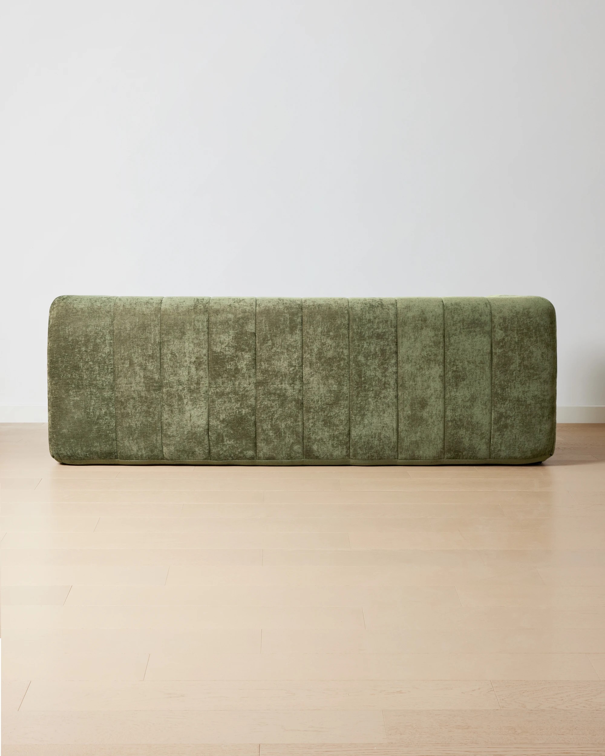 6 Trove 3 Seat Compressed Sofa - Green, 6 of 9