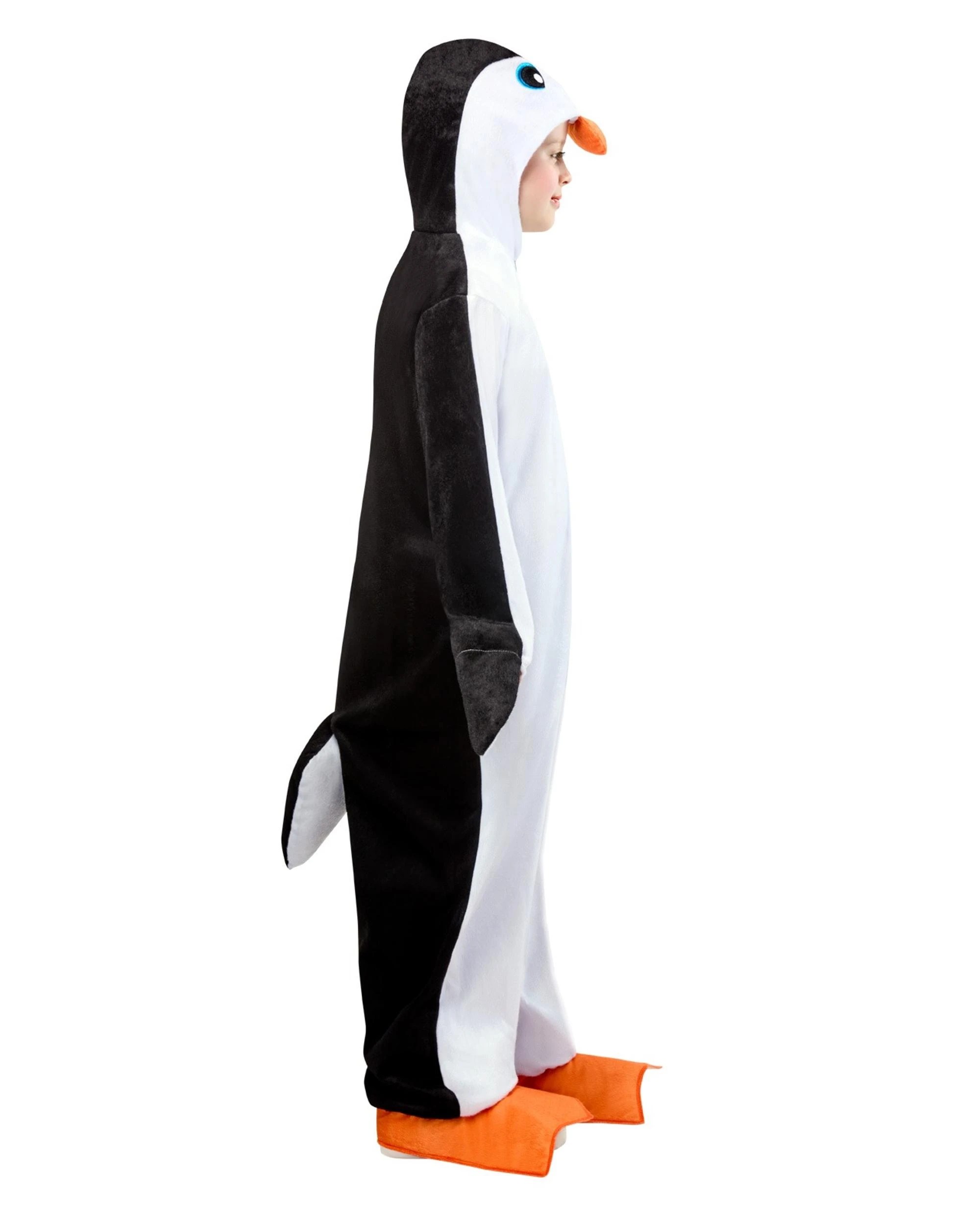 3 Penguin Plush Onesie Costume Size Child S-M, 3 of 5