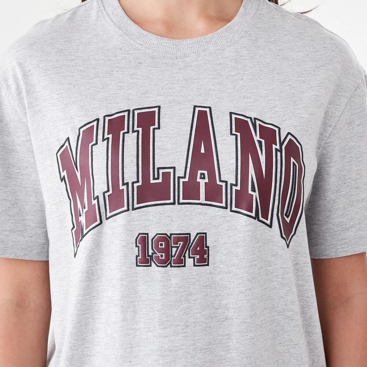 5 Short Sleeve Oversized Boyfriend T-shirt Milano, 5 of 5