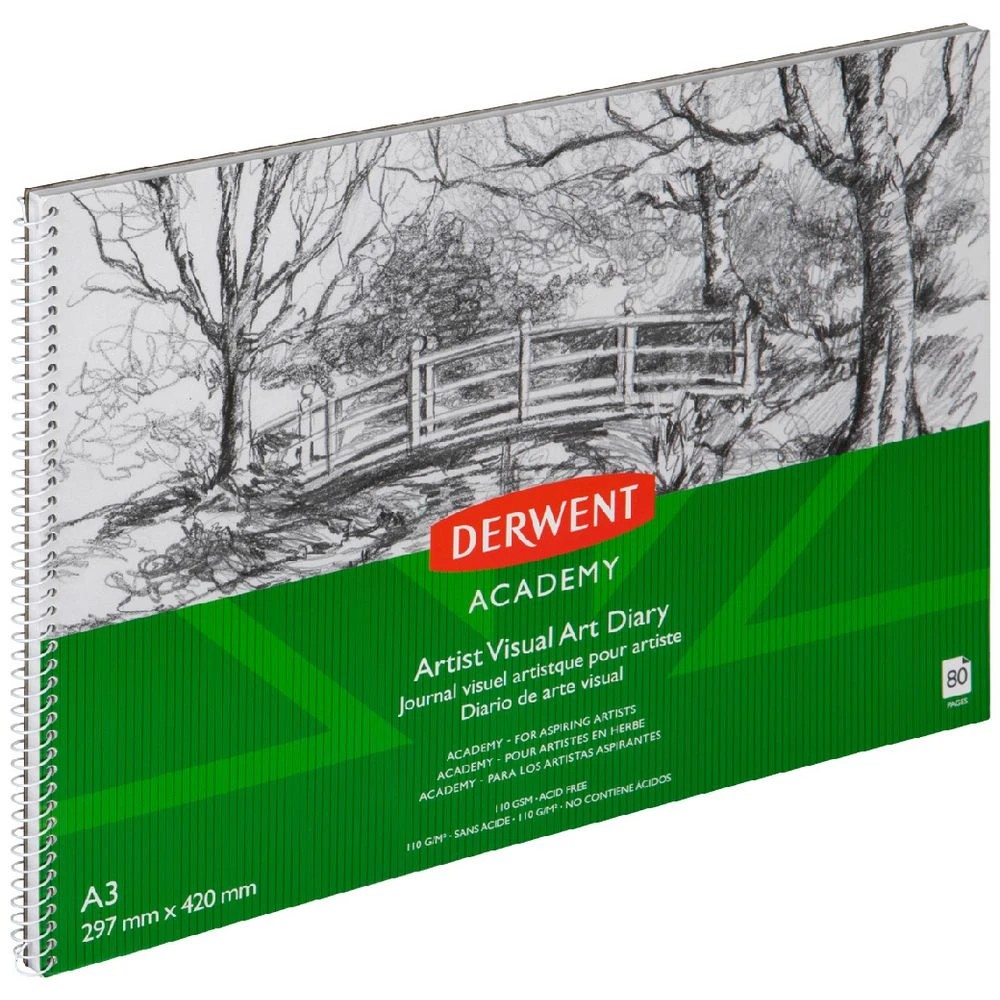 2 Derwent Academy A3 Board Visual Diary Landscape, 2 of 4