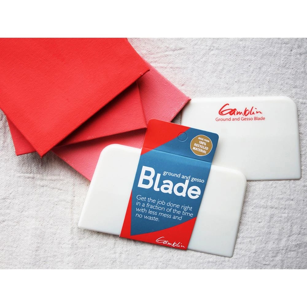 3 Gamblin 4" Ground and Gesso Blade, 3 of 6
