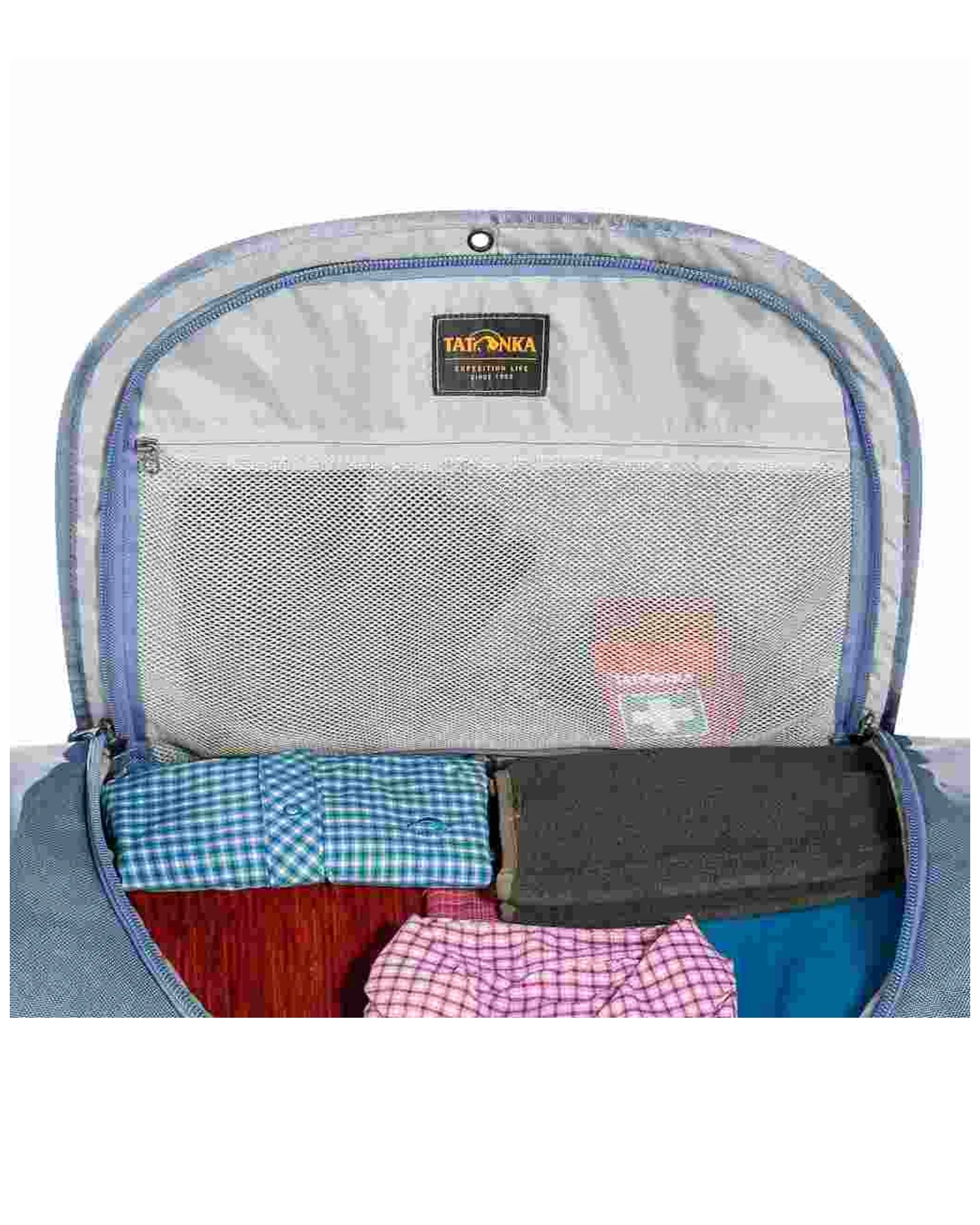 10 Tatonka Barrel Duffel Outdoor Travel Bag 110L Ballistic Nylon Padded Base - Blue, 10 of 10