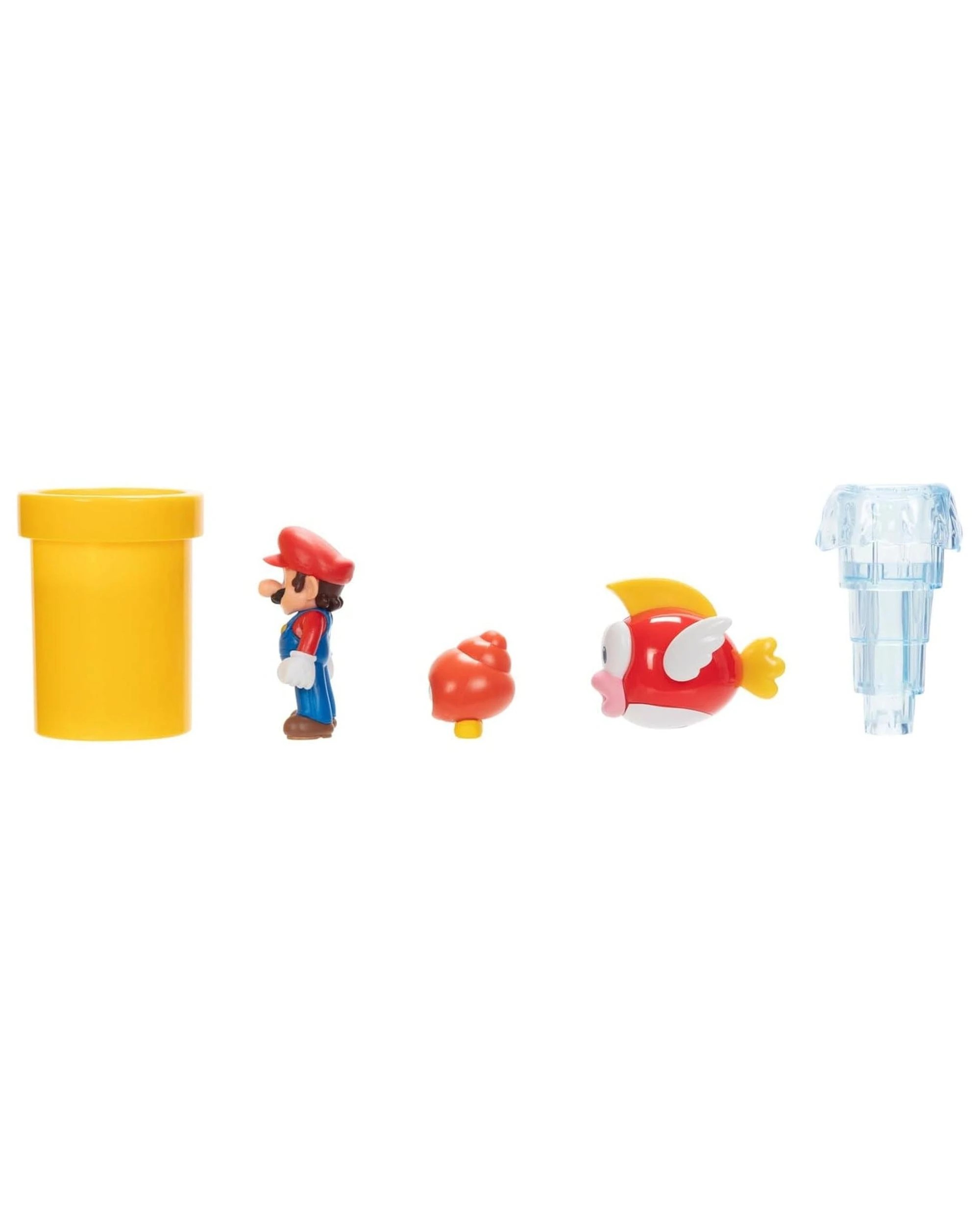 4 Super Mario 2.5 inch Sparkling Waters Diorama Set, 4 of 8