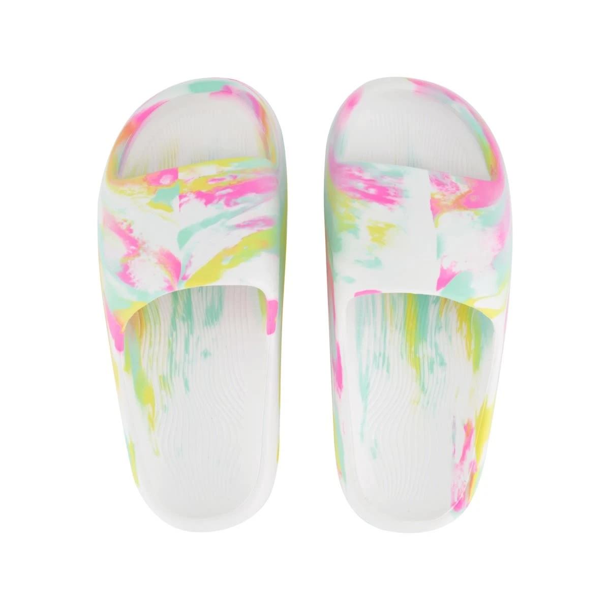 2 Senior Slides WHITE PAINT SPLATTER, 2 of 3