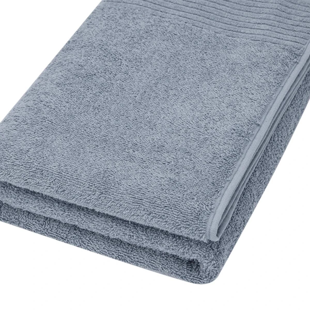 4 Edan Cotton Bath Sheet - Blue, 4 of 6