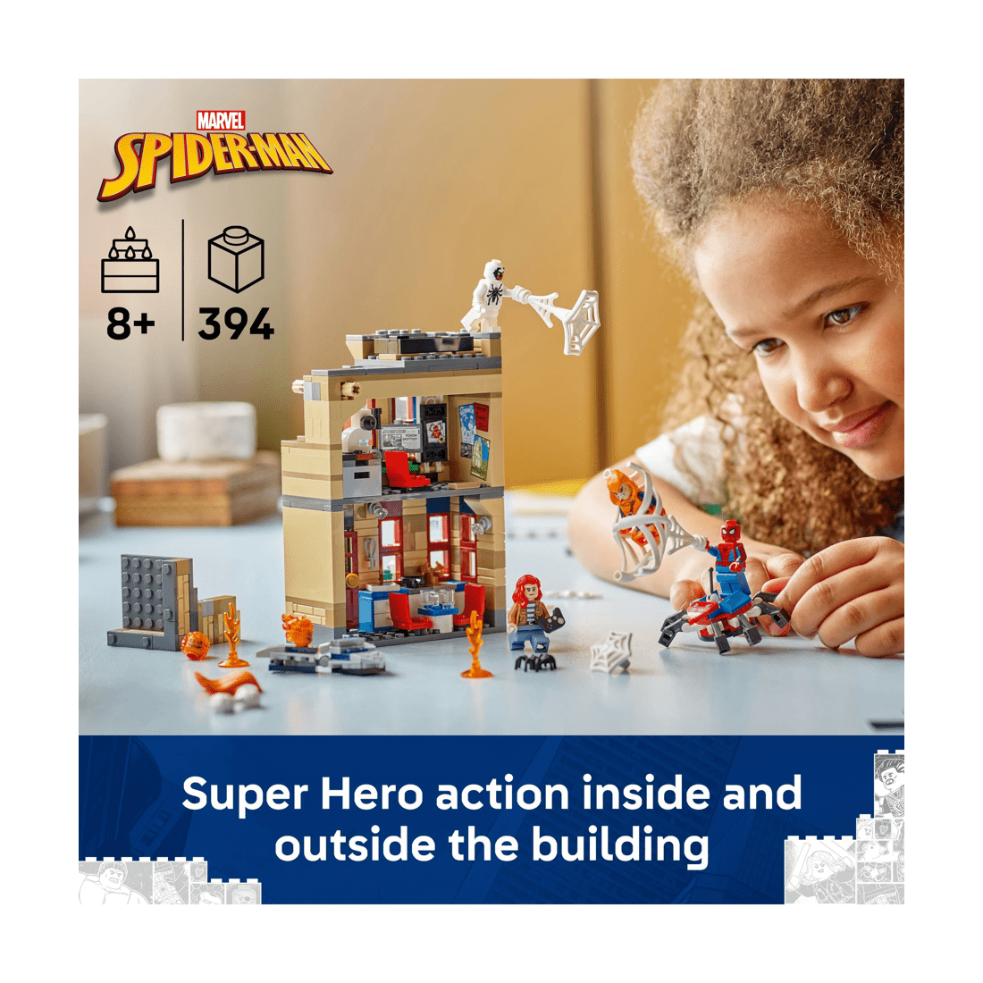 3 LEGO Marvel Super Heroes Peter Parker’s Apartment 76317, 3 of 10