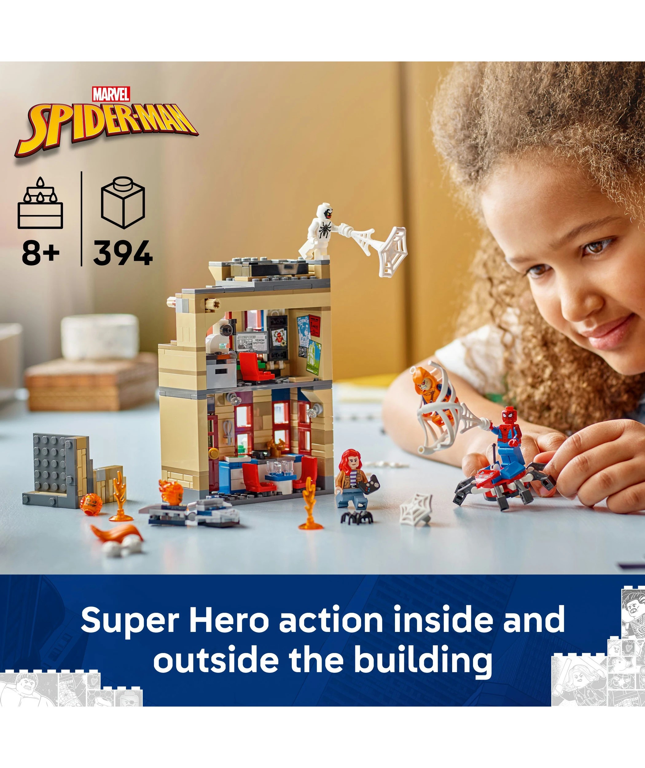 3 LEGO Marvel Super Heroes Peter Parker’s Apartment 76317, 3 of 10