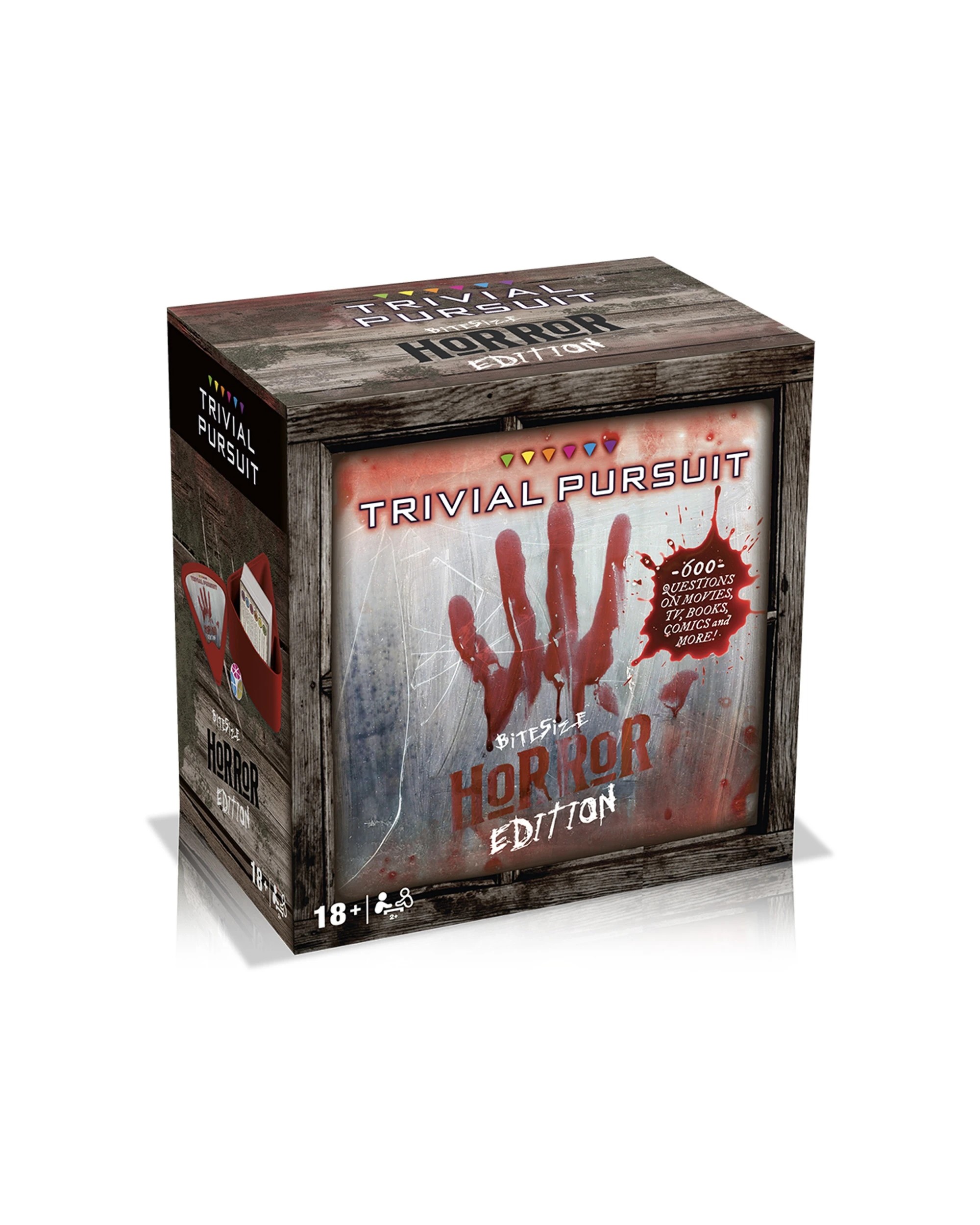 1 Trivial Pursuit Horror Bitesize Portable Trivia Guessing Game - Multi, 1 of 3