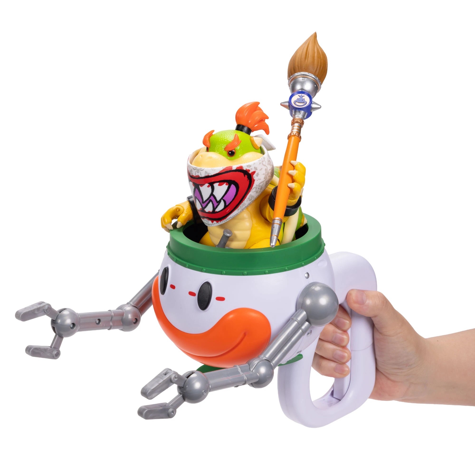 4 13cm Nintendo x Illumination The Super Mario Galaxy Movie Bowser Jr. with Clown Car, 4 of 6