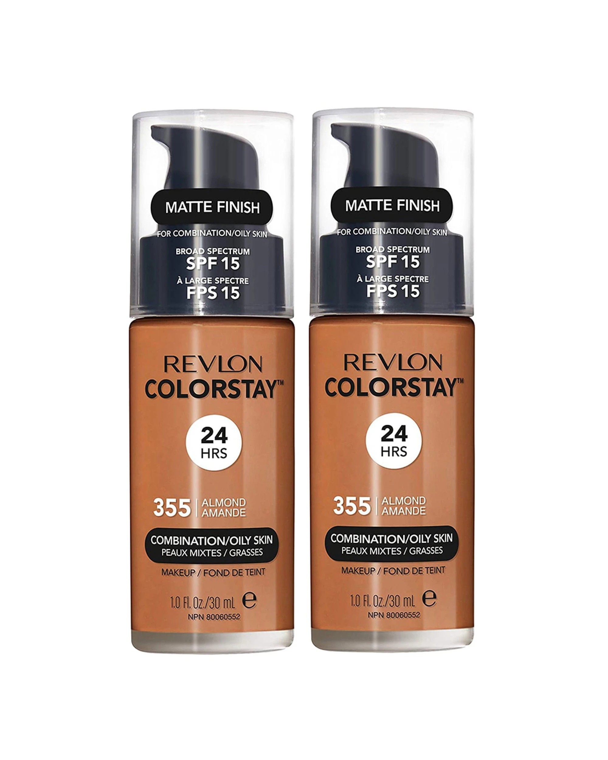 1 Revlon Colorstay Makeup Combination/ Oily Skin 30ml 355 Almond - 2 Pack, 1 of 1