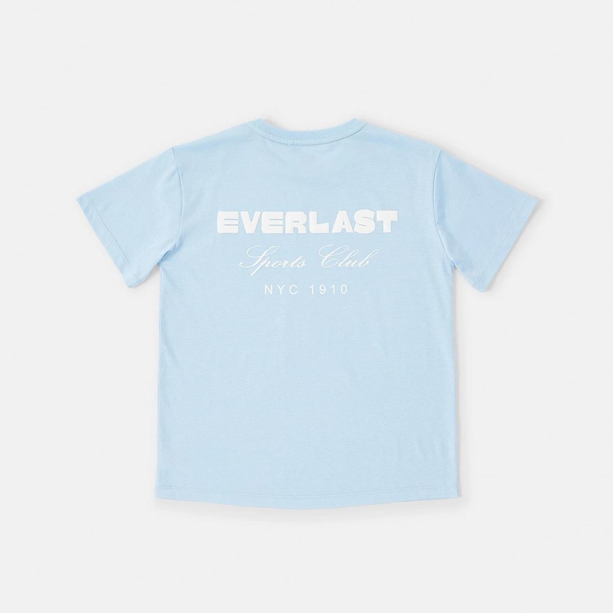 10 Everlast Kids Oversized T-shirt Icy Blue, 10 of 10