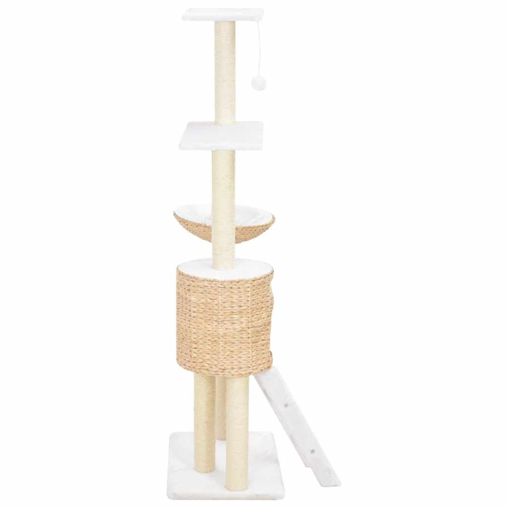 3 Vidaxl Cat Tree Natural Wood Cat Tree - Brown, 3 of 7