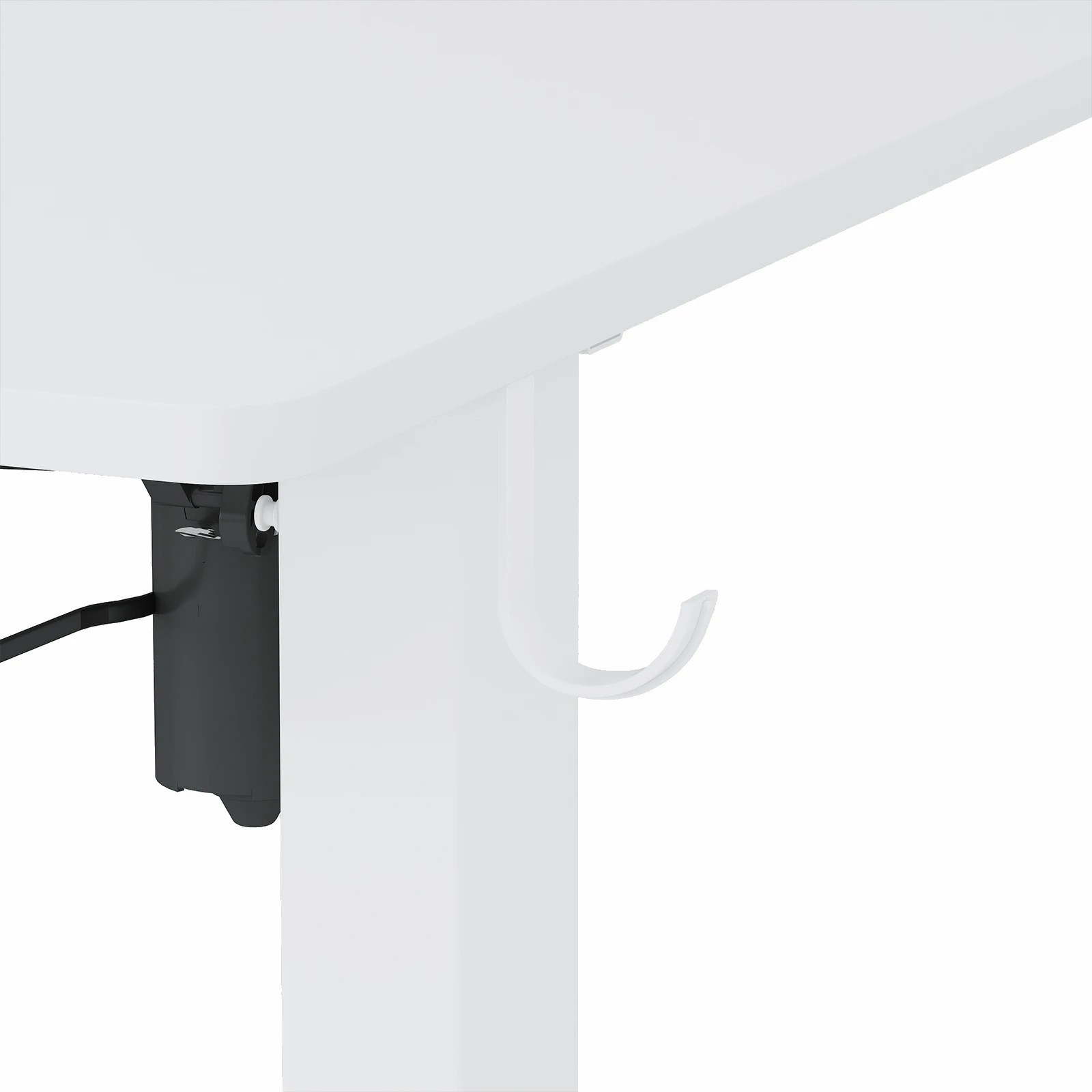 6 Advwin Electric Standing Desk Height Adjustable - White, 6 of 6