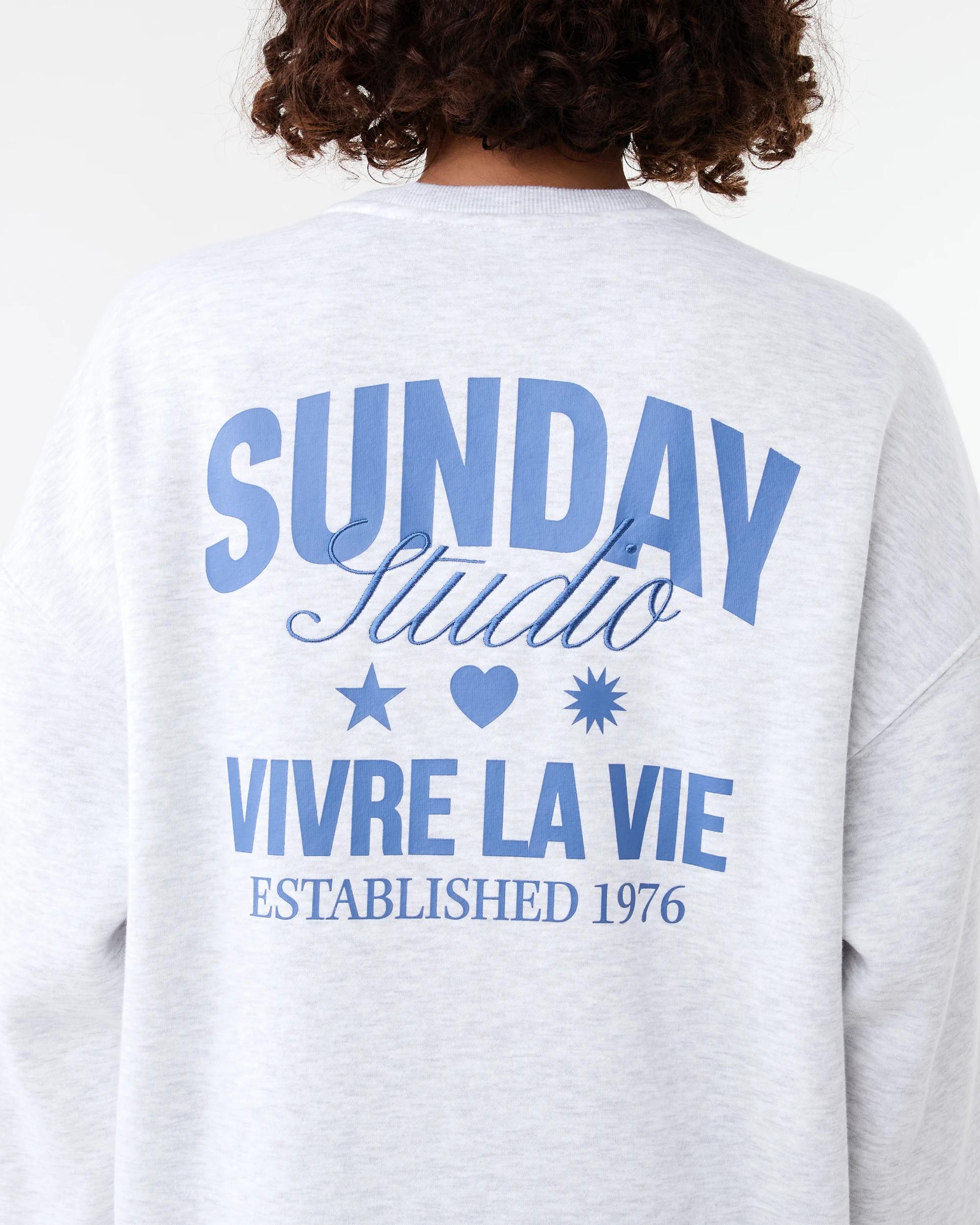 4 Oversized Print Sweatshirt Vivre Mrl, 4 of 8